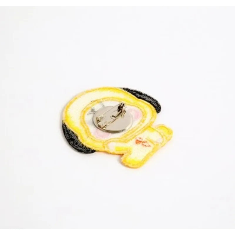 BT21 Cute Baby Embroidered Brooch Pins Cartoon Custom Badges for Bag Clothes Decor BTS Accessories