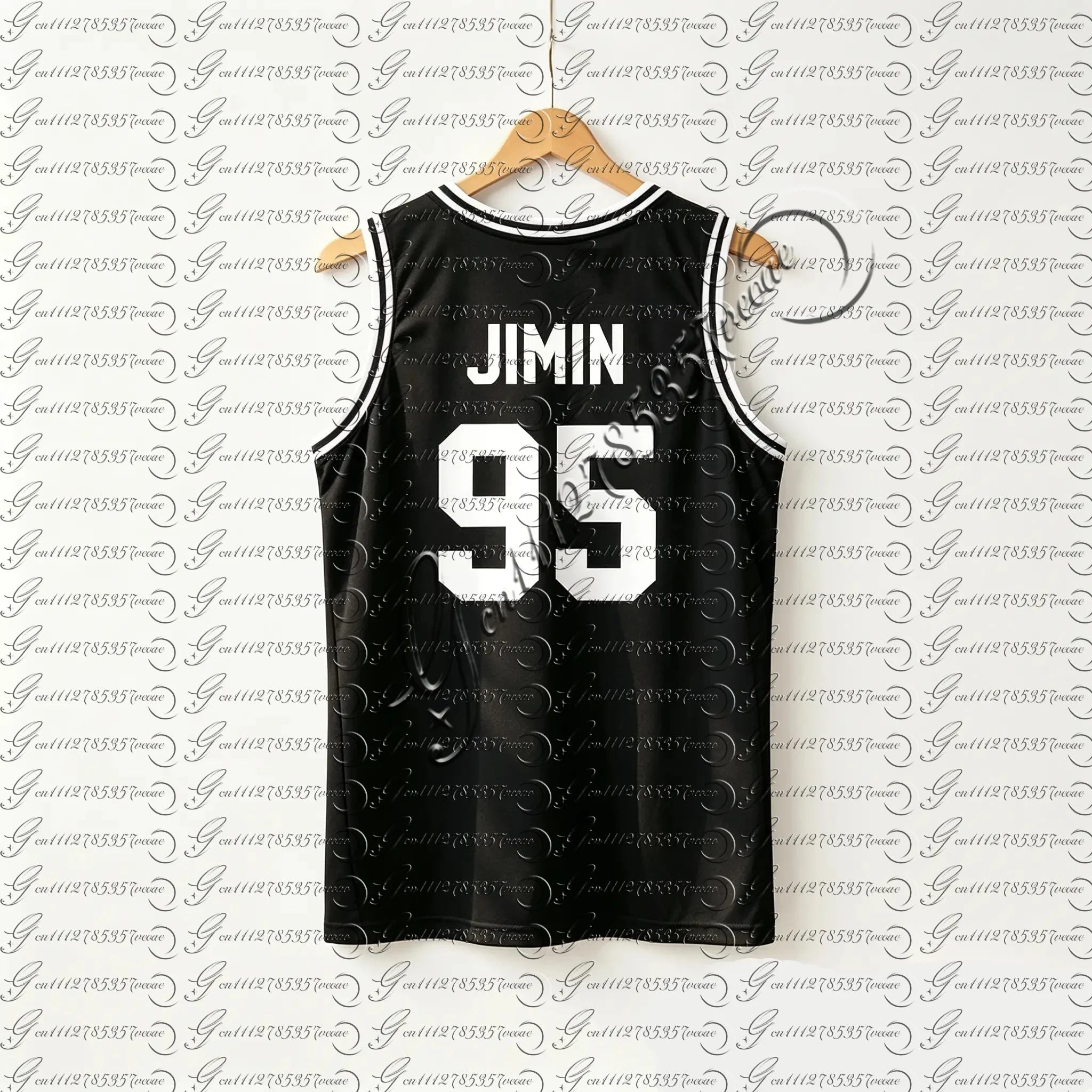 Kpop JUNGKOOK 97 Basketball Jersey Tank Top, Unisex Breathable Sports Vest, Casual Sleeveless Top for Kids Youth, Army Fans Gift