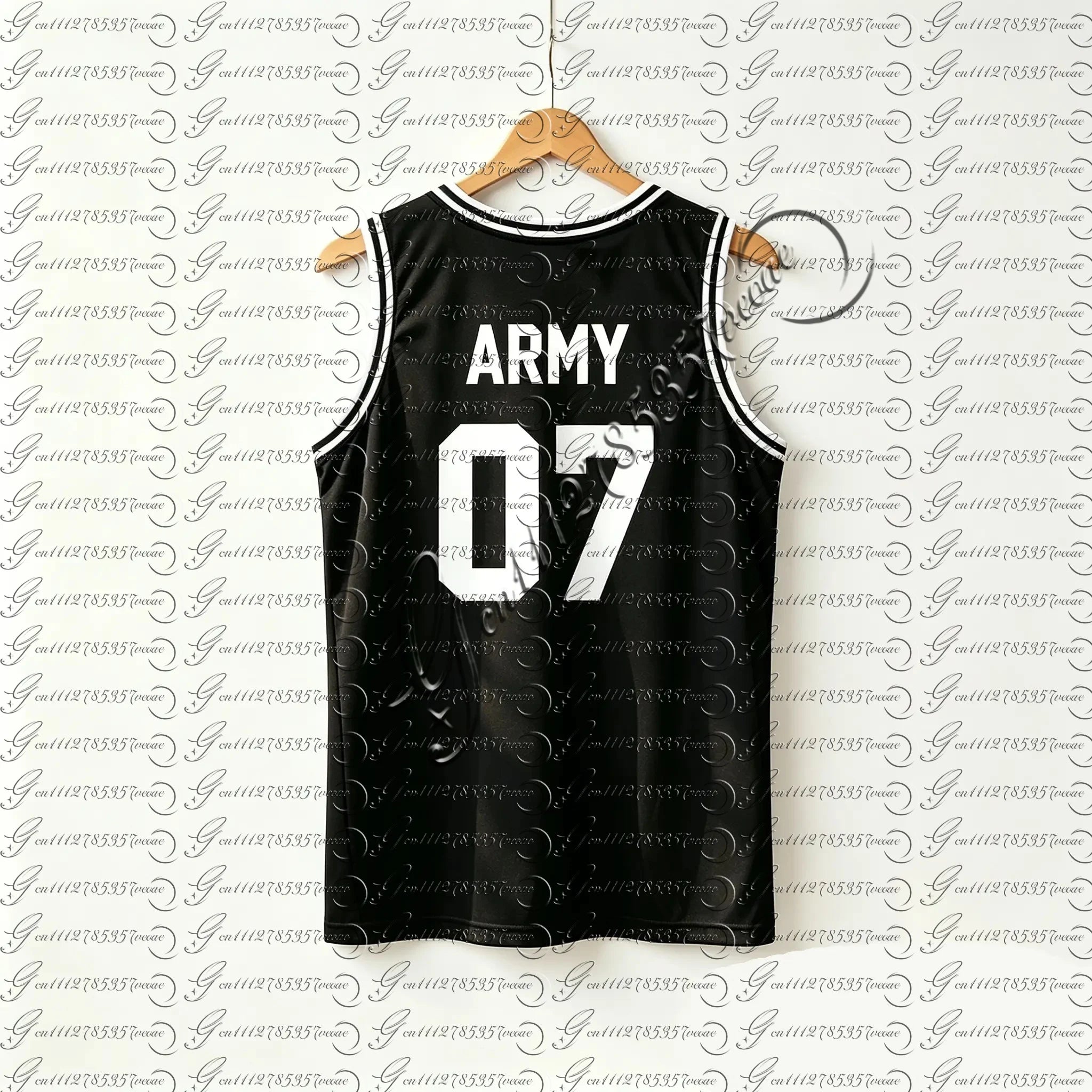 Kpop JUNGKOOK 97 Basketball Jersey Tank Top, Unisex Breathable Sports Vest, Casual Sleeveless Top for Kids Youth, Army Fans Gift