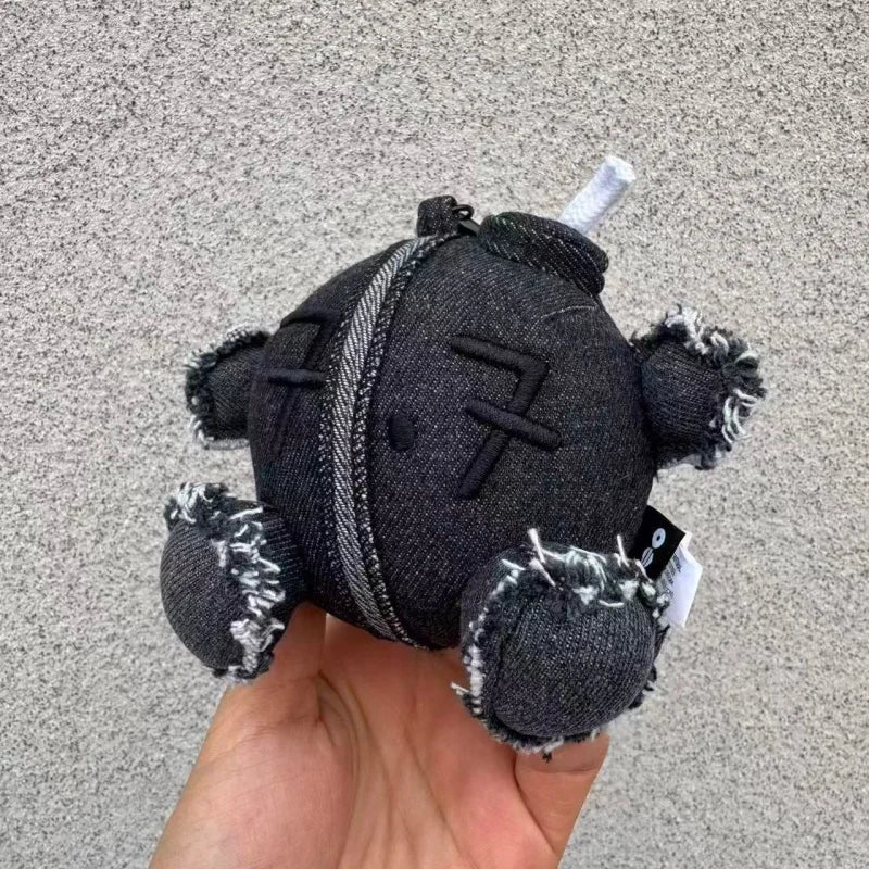 New BTS Black Peripheral Plush Keychain Coal Stove Keychain Pendant Plush Toys Bag Ornament Accessory Collection Birthday Gifts