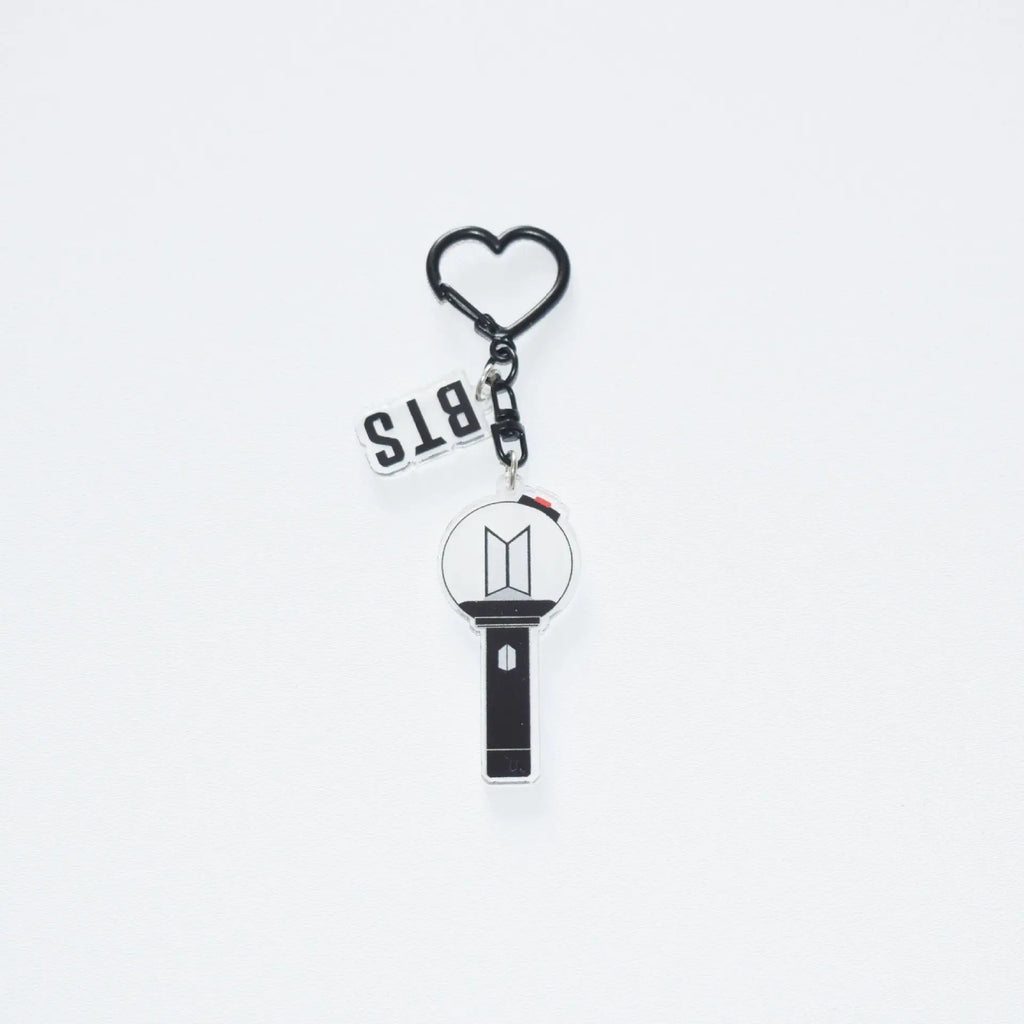 Fashionable Cartoon BTS Series Sweet Cute Creative Pattern Acrylic Keychain Portable Versatile Decorative Pendant