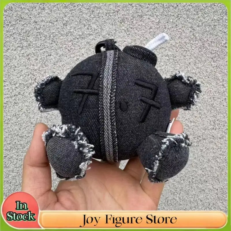 New BTS Black Peripheral Plush Keychain Coal Stove Keychain Pendant Plush Toys Bag Ornament Accessory Collection Birthday Gifts