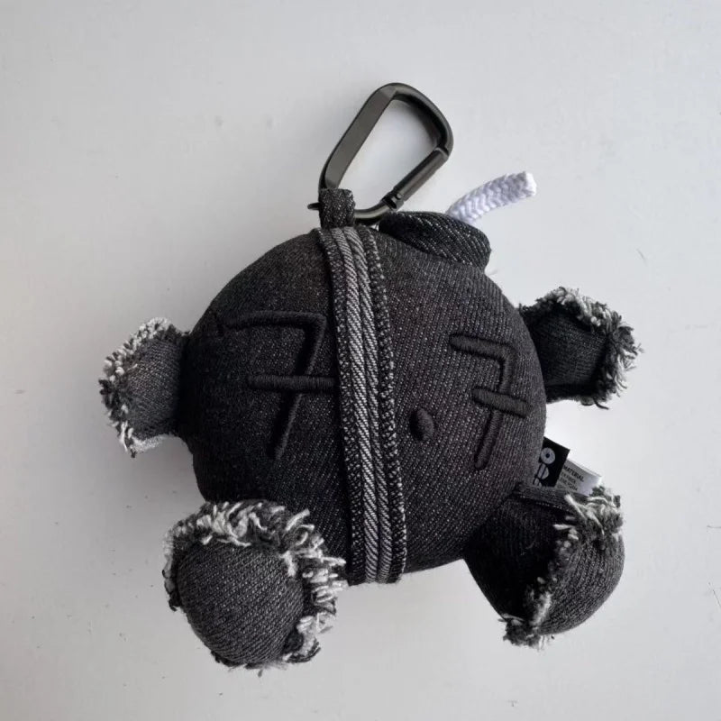 New BTS Black Peripheral Plush Keychain Coal Stove Keychain Pendant Plush Toys Bag Ornament Accessory Collection Birthday Gifts