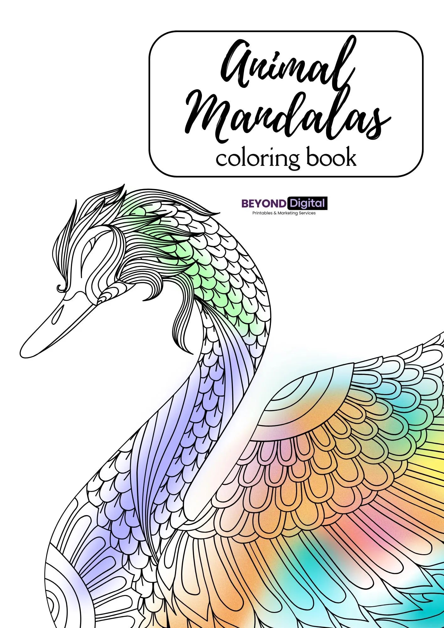 Animals Mandala Colouring Pages
