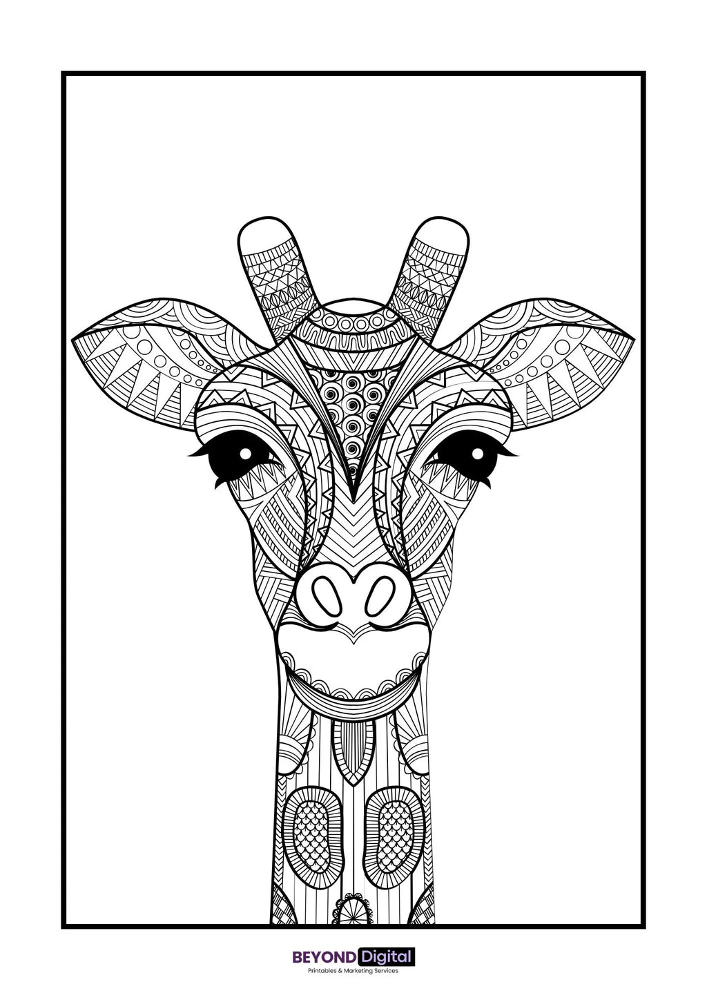 Animals Mandala Colouring Pages