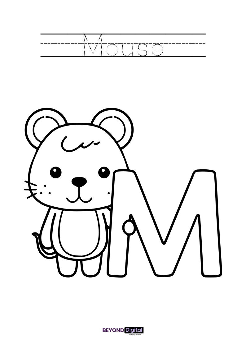 Animals Colouring & Writing Adventure