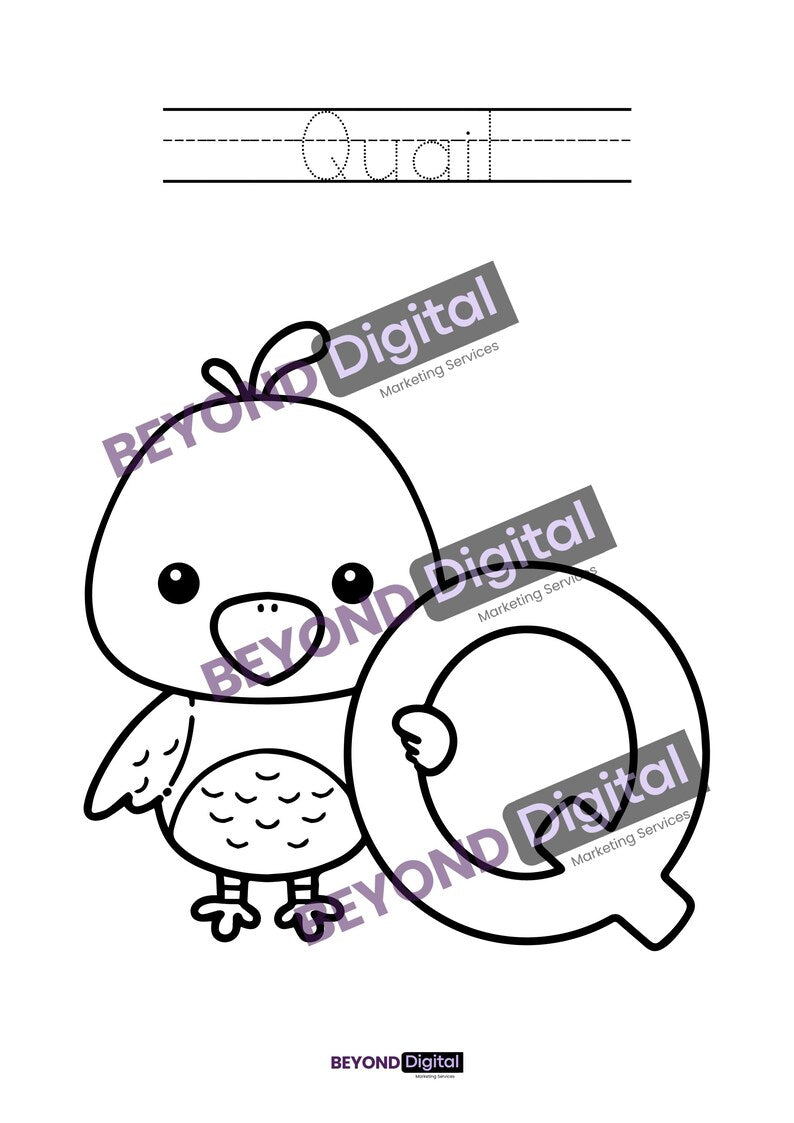 Animals Colouring & Writing Adventure