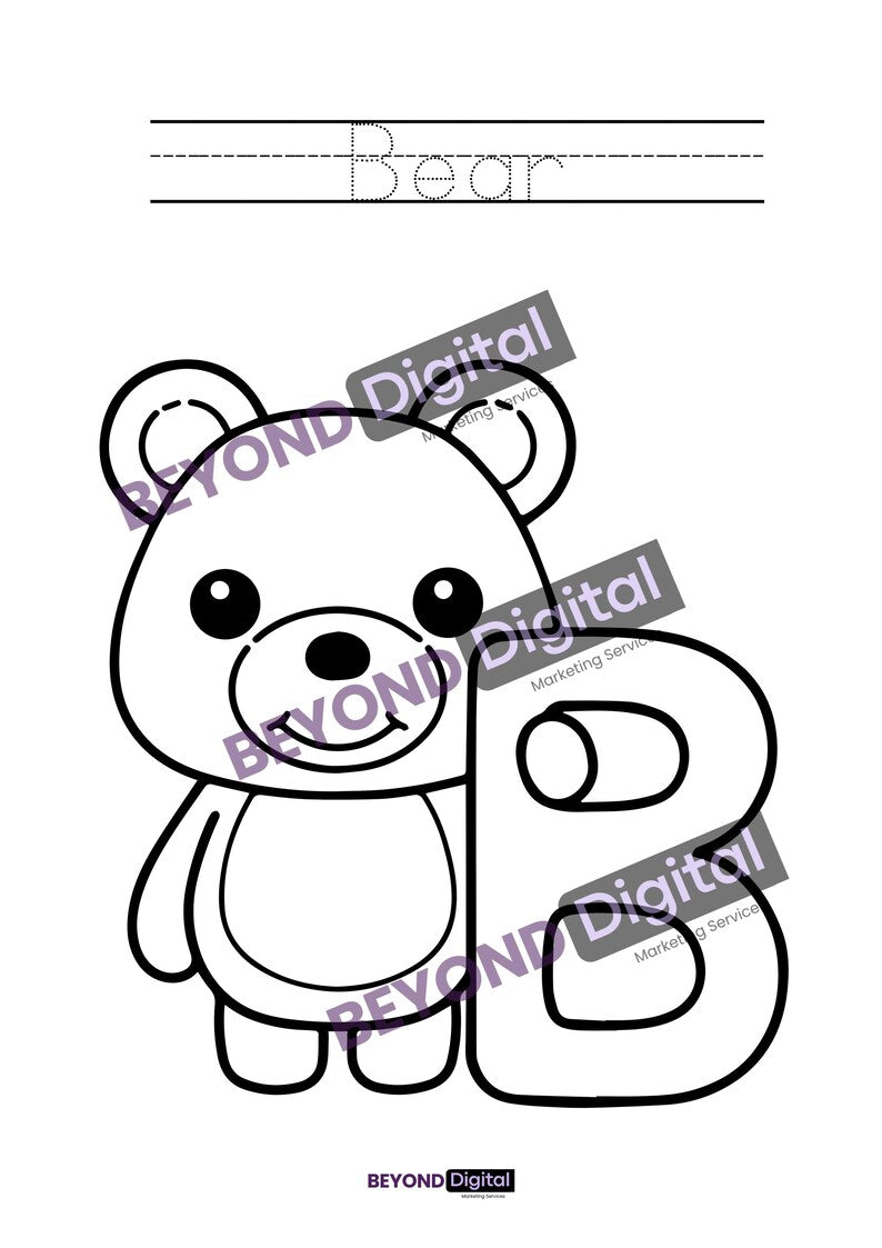 Animals Colouring & Writing Adventure