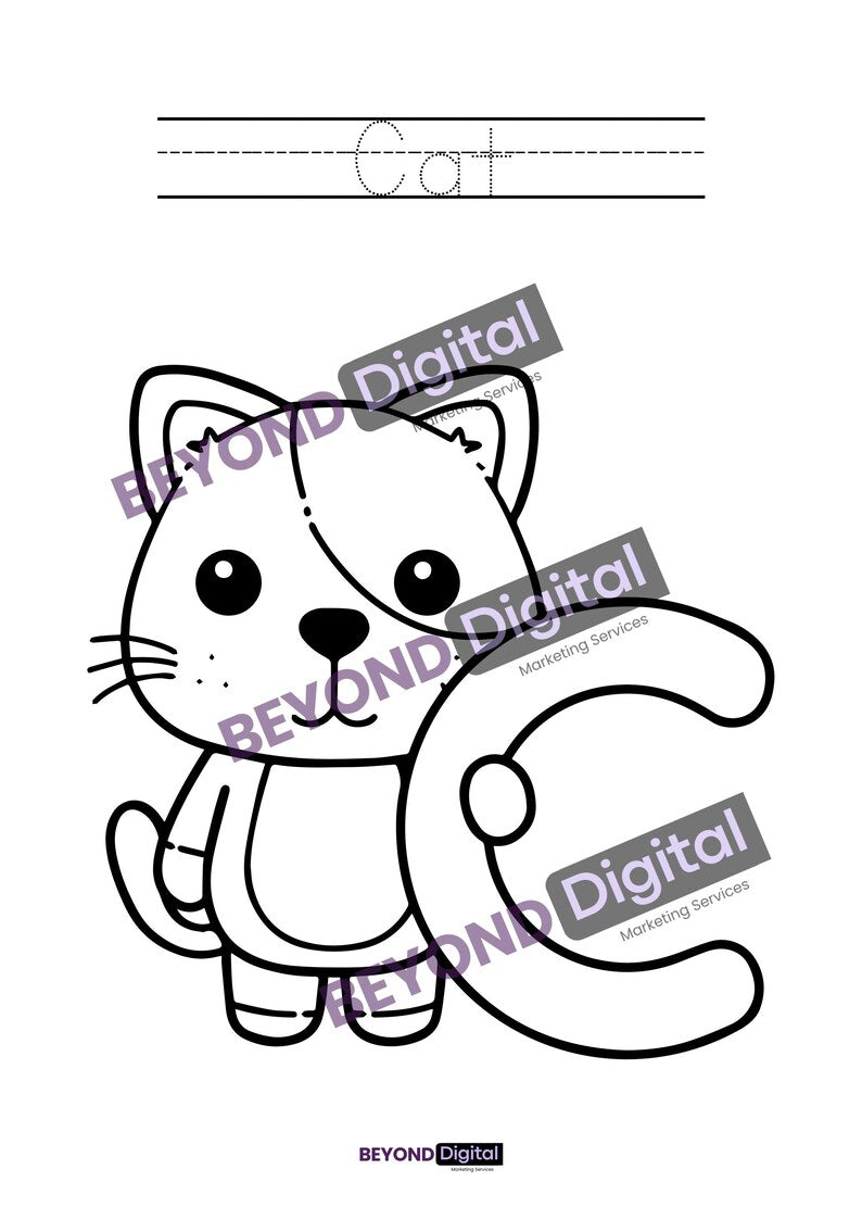 Animals Colouring & Writing Adventure