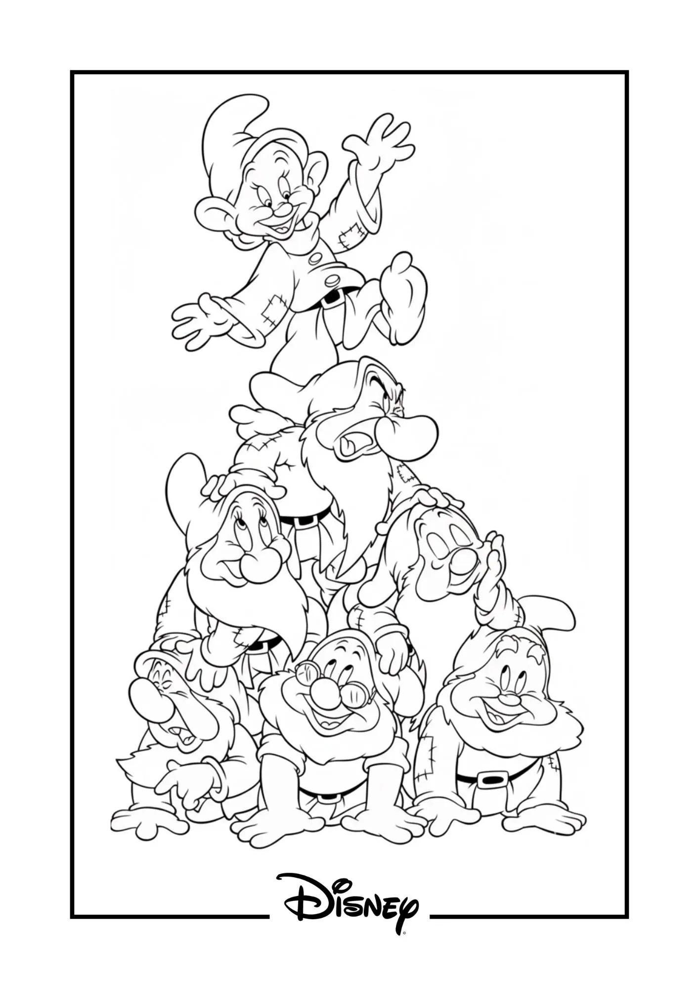 Disney Characters Coloring Pages
