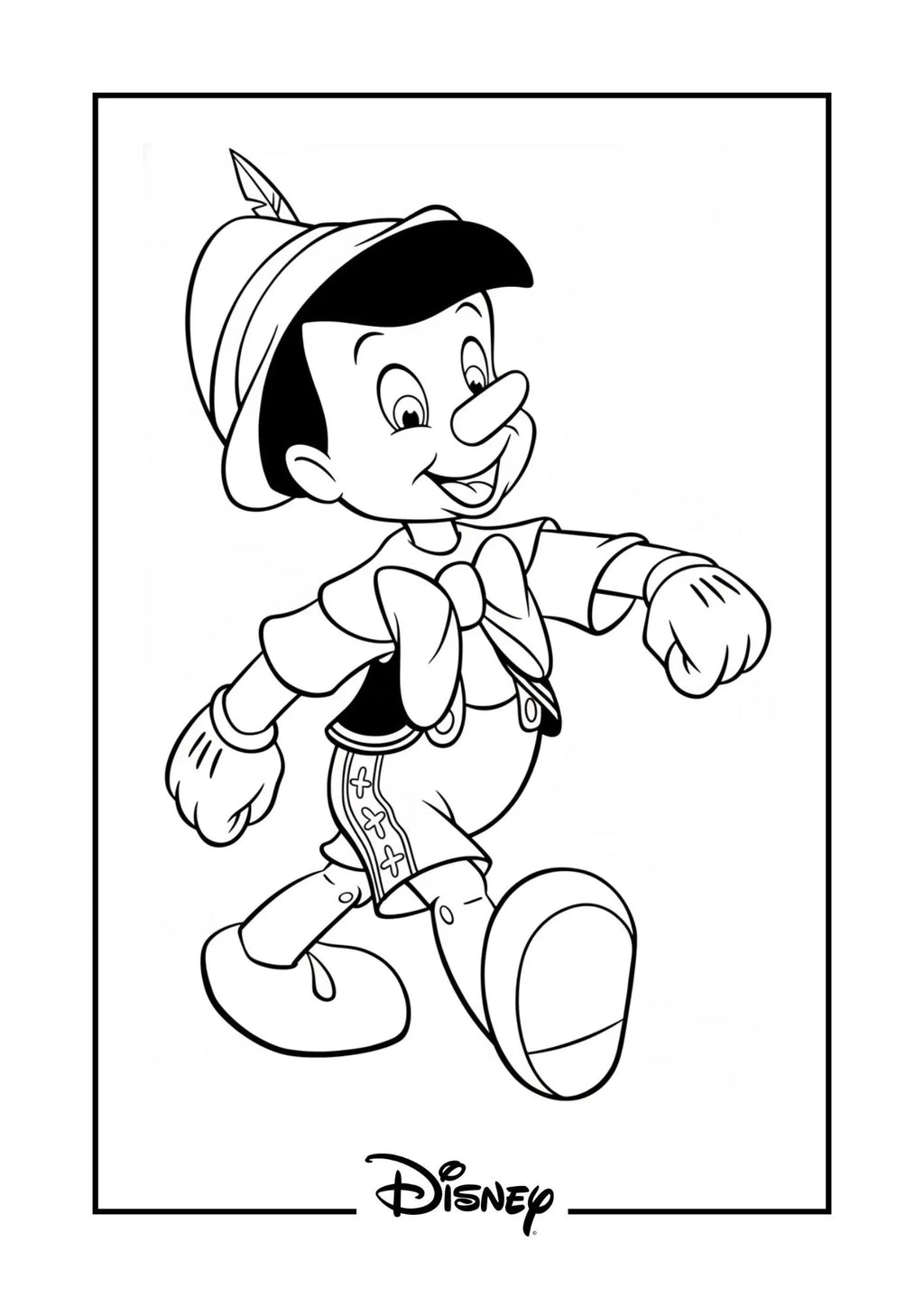 Disney Characters Coloring Pages