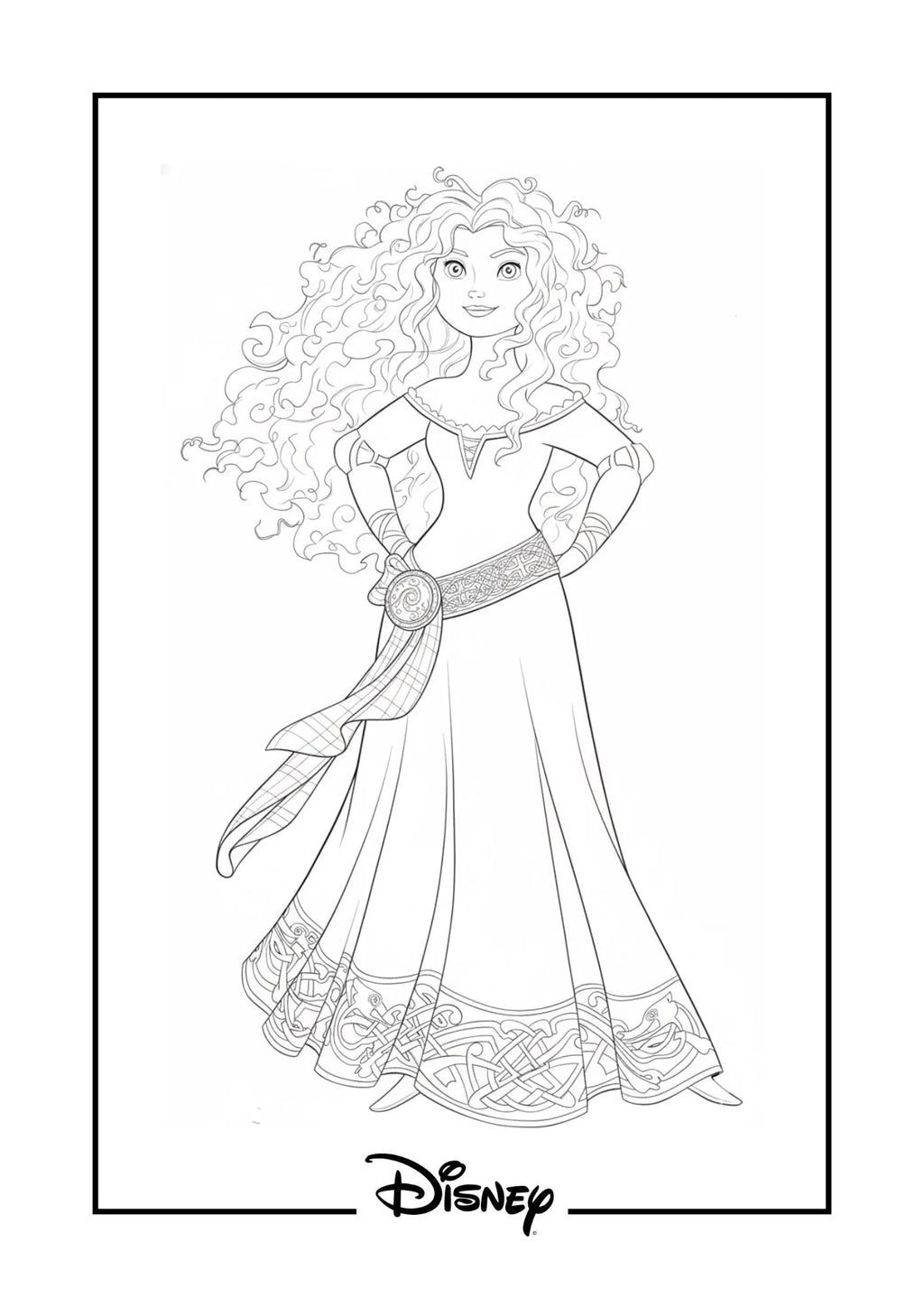 Disney Characters Coloring Pages