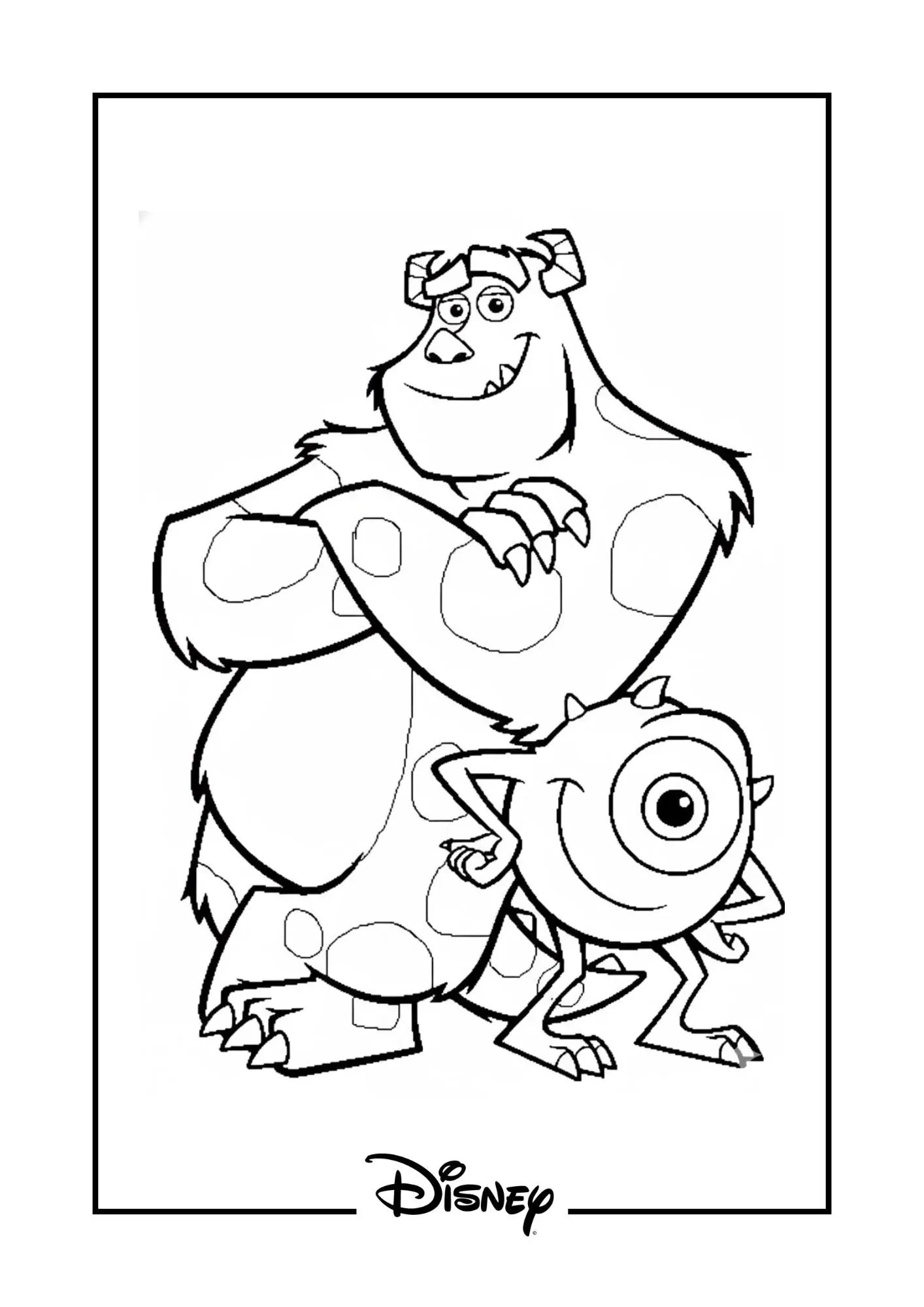 Disney Characters Coloring Pages