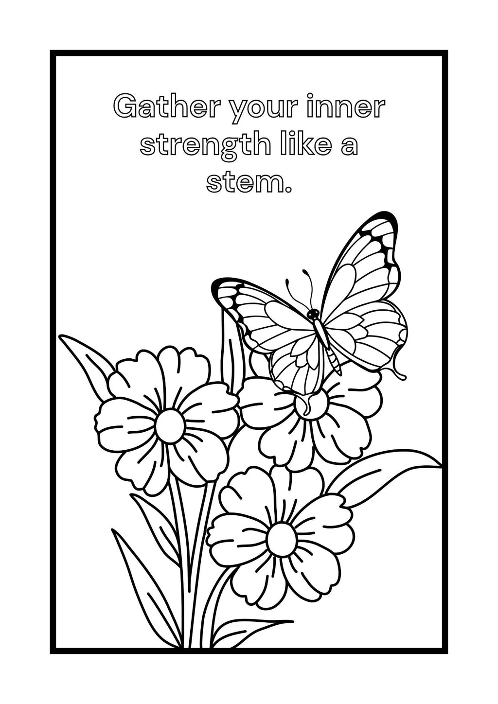 Flowers Colouring Pages