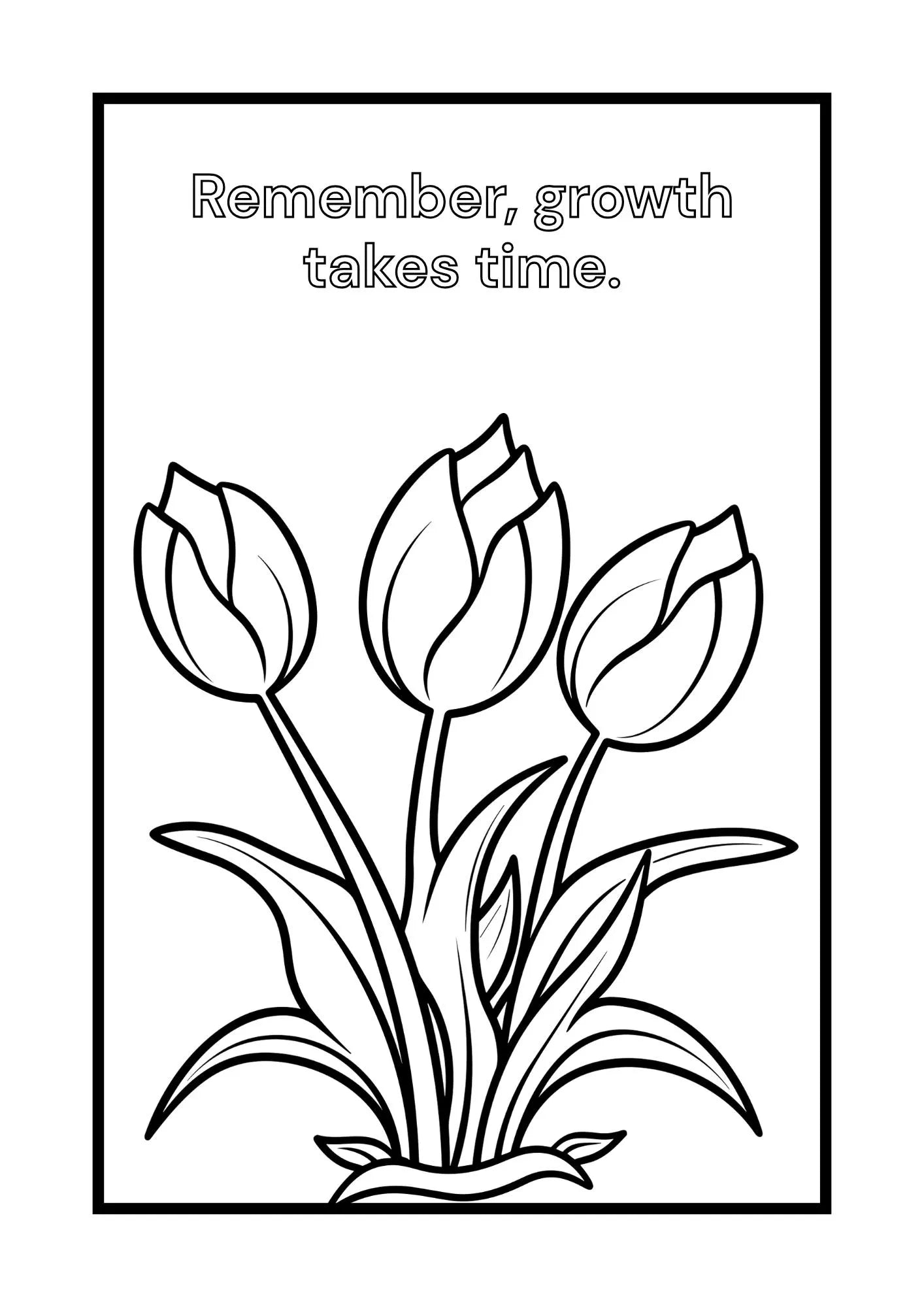 Flowers Colouring Pages