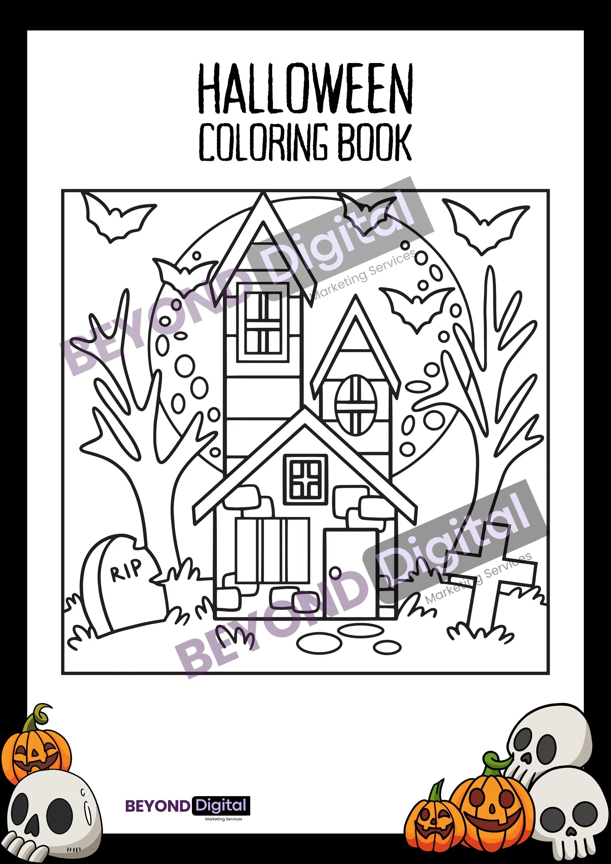 Halloween Colouring Pages