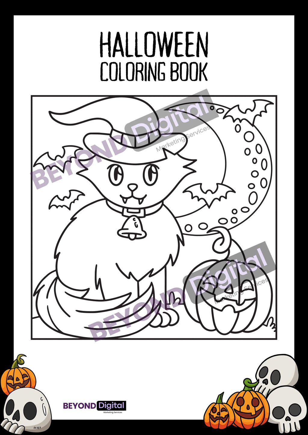 Halloween Colouring Pages
