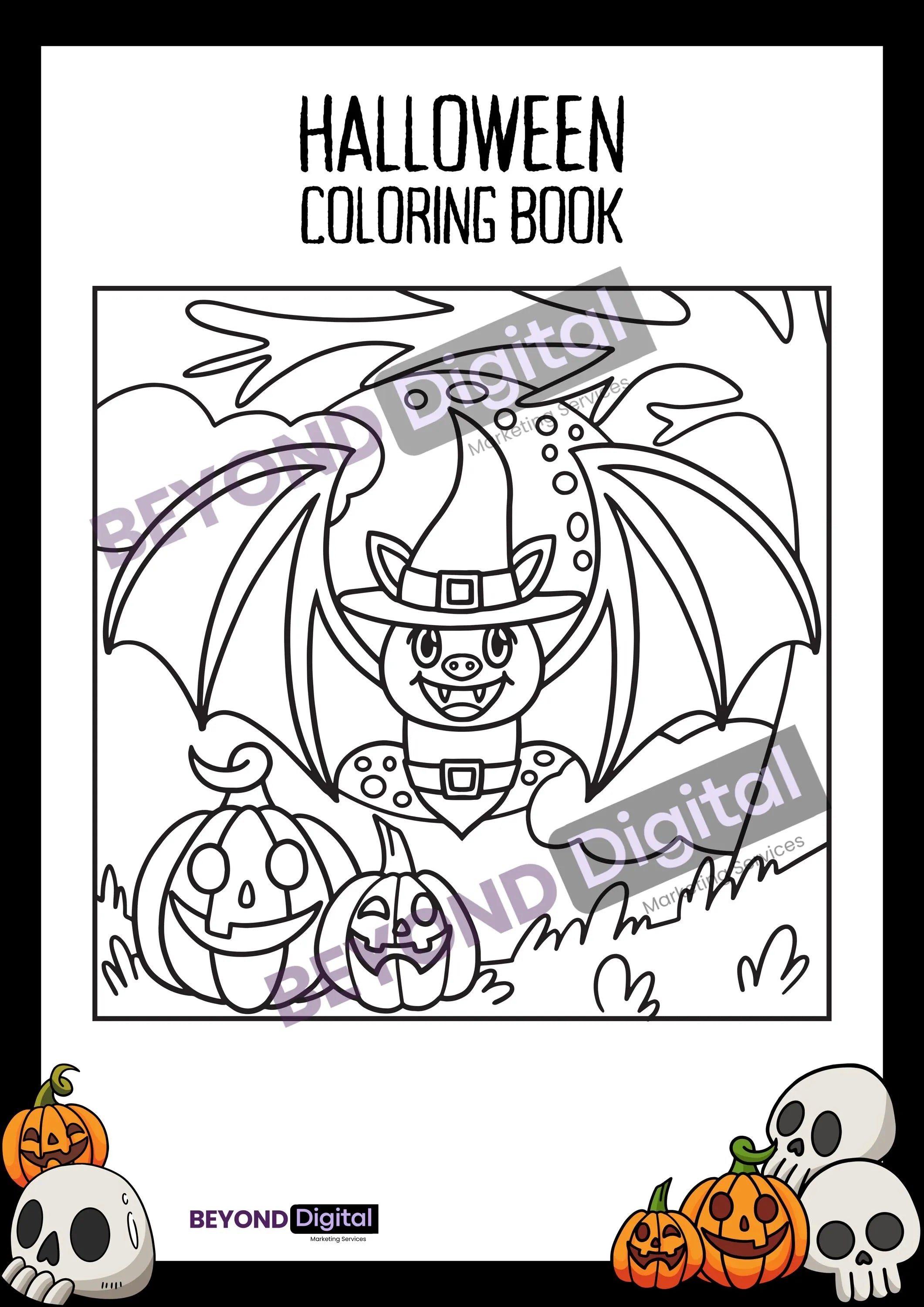 Halloween Colouring Pages