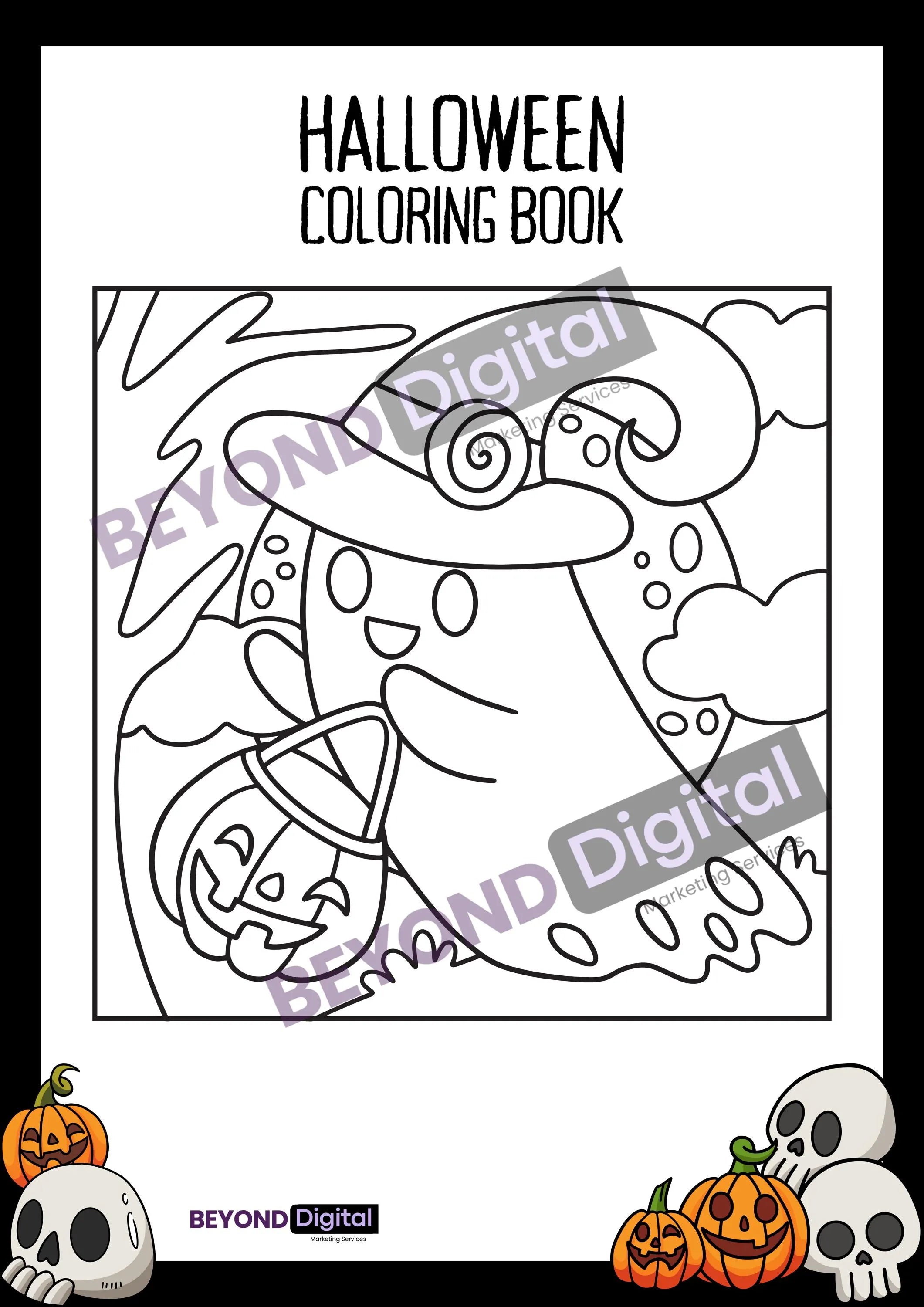 Halloween Colouring Pages