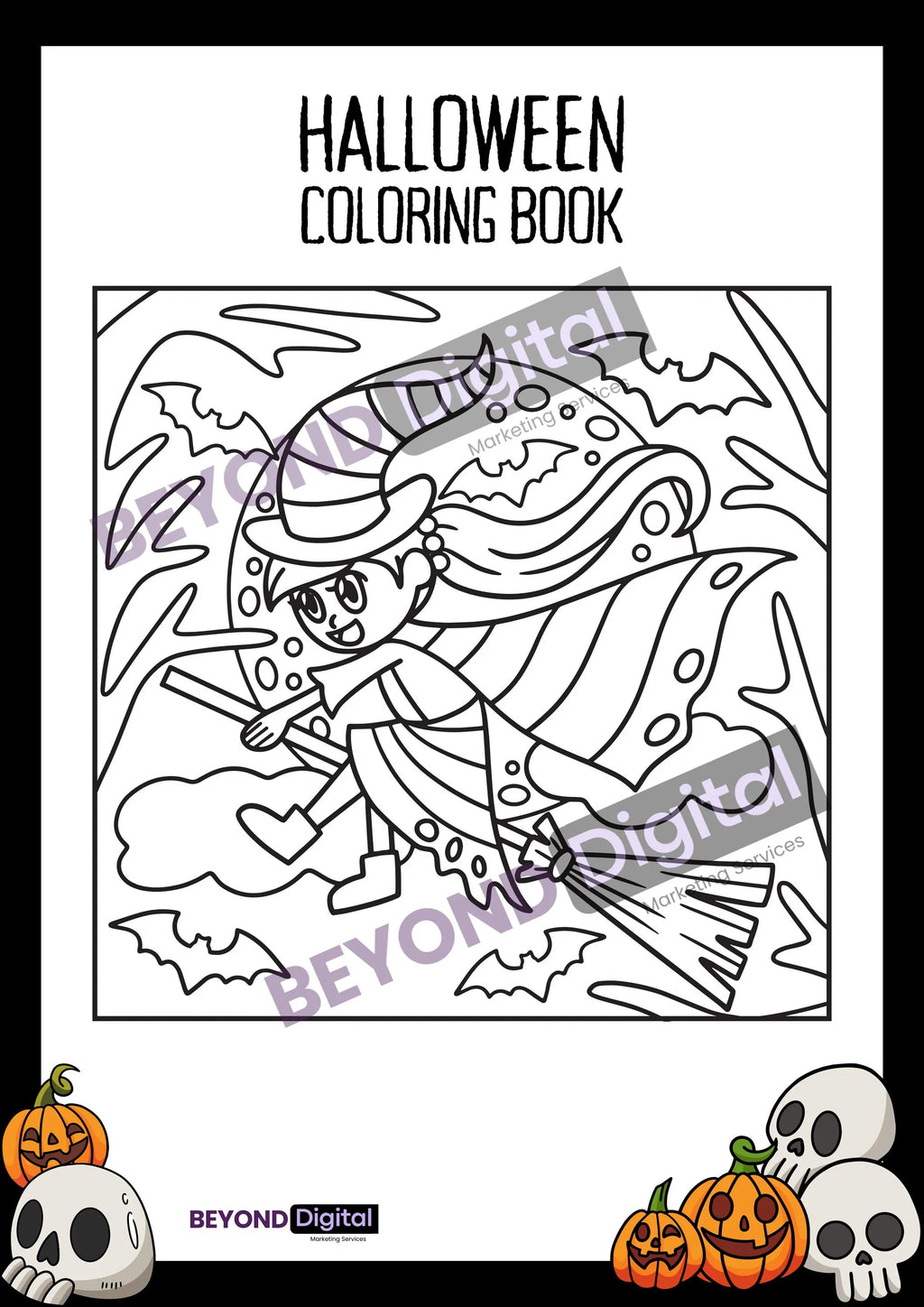 Halloween Colouring Pages