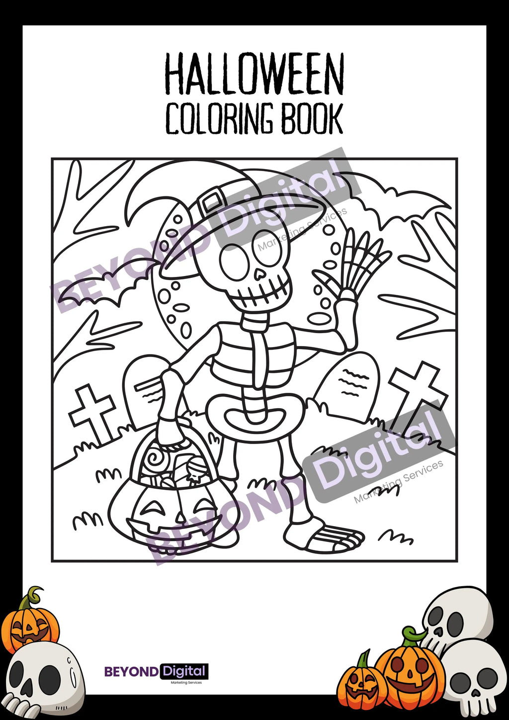 Halloween Colouring Pages