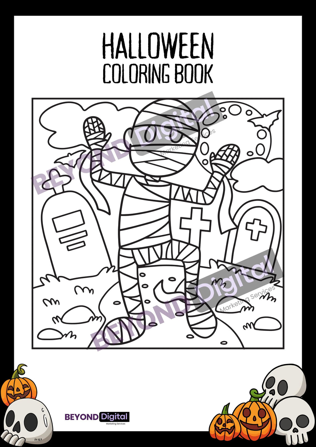 Halloween Colouring Pages