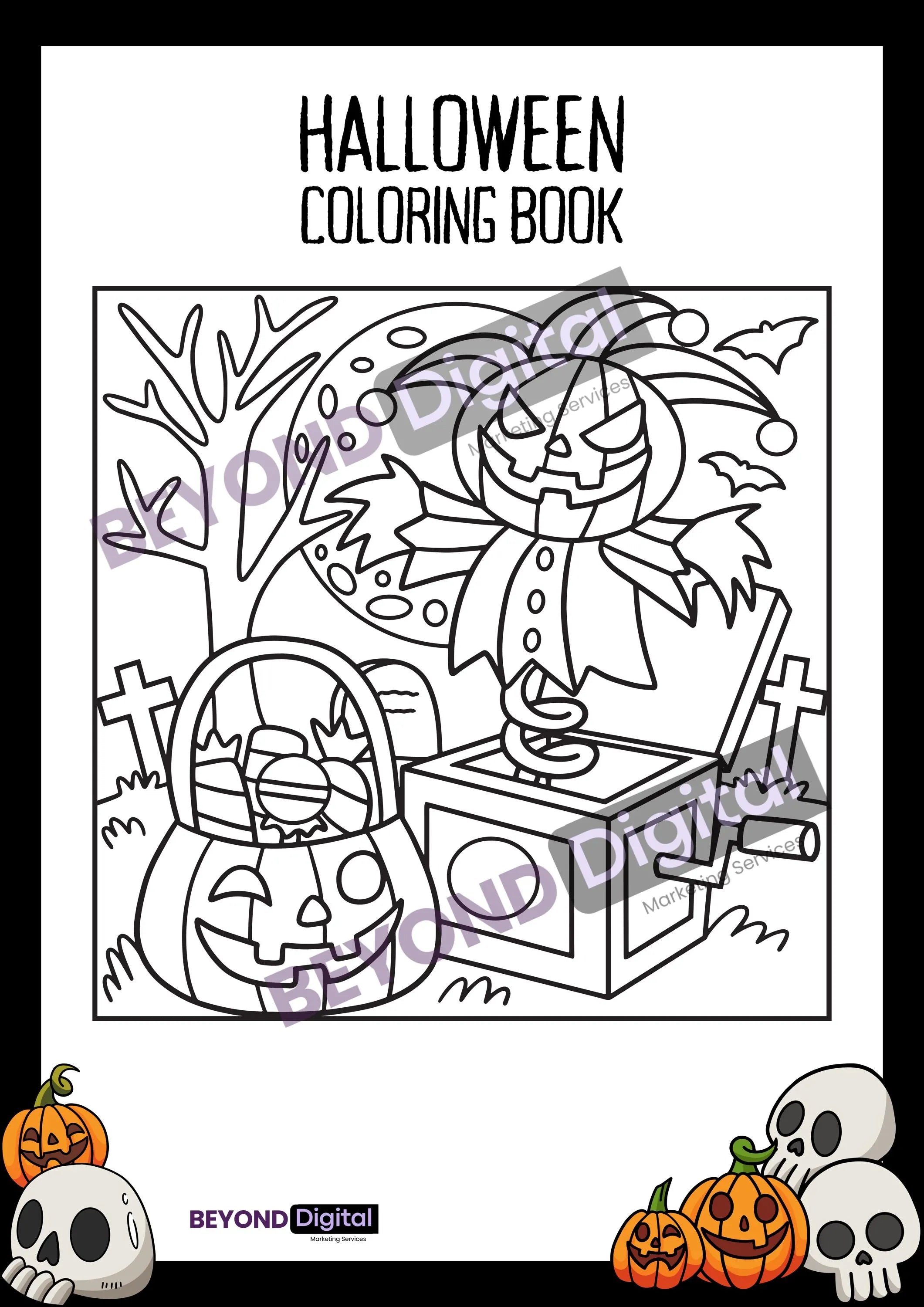 Halloween Colouring Pages