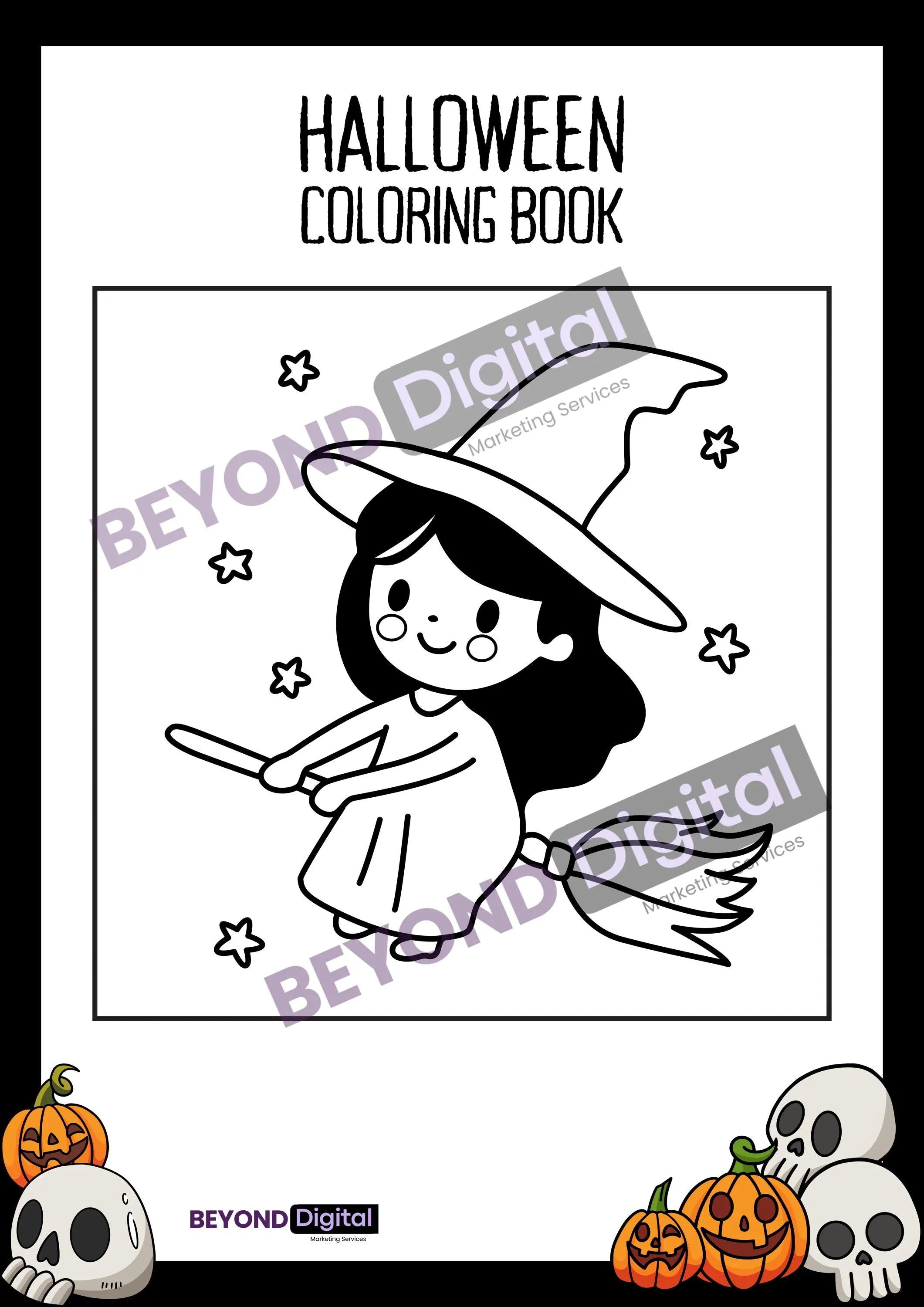 Halloween Colouring Pages