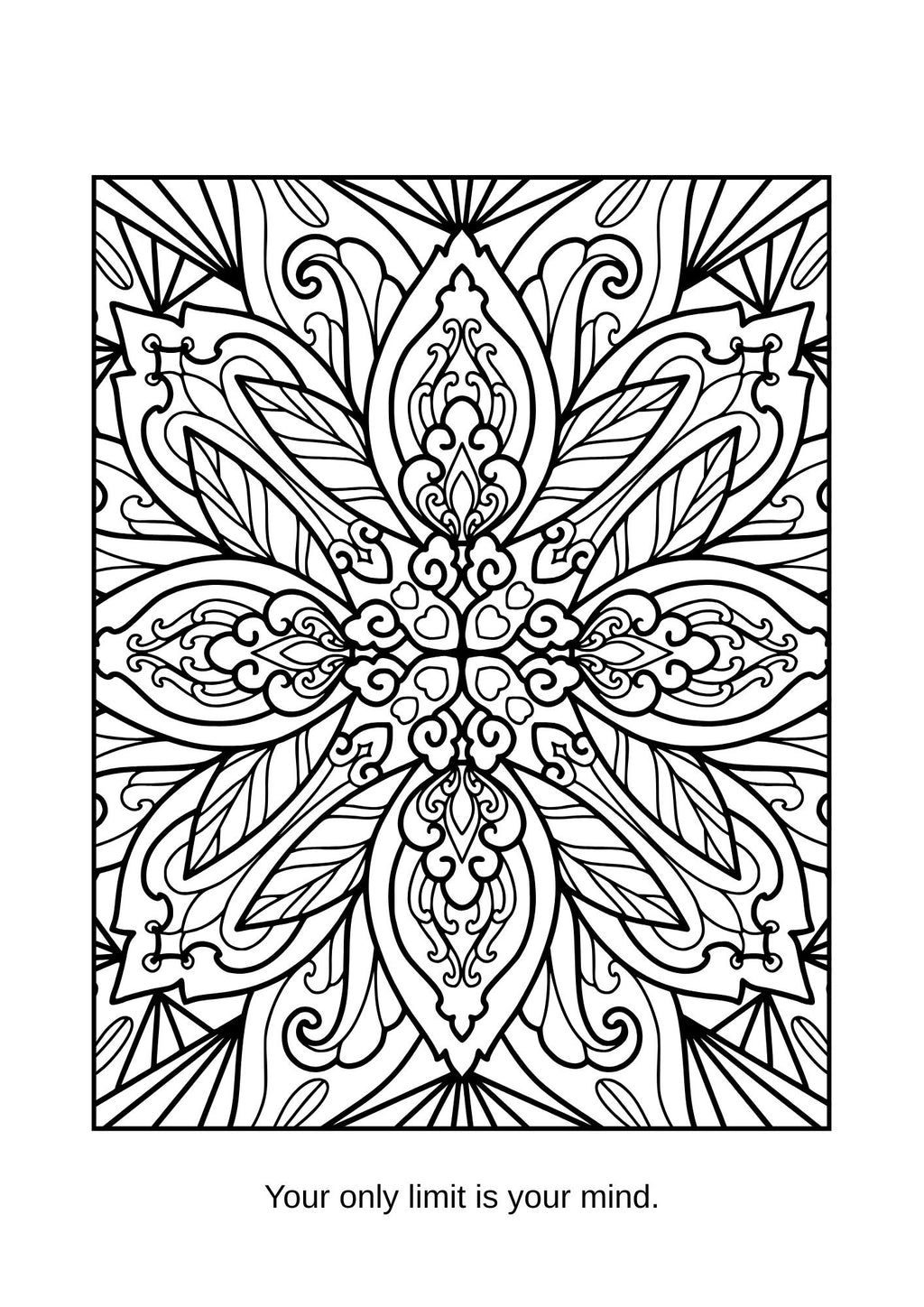 Inspirational Mandalas Colouring Pages