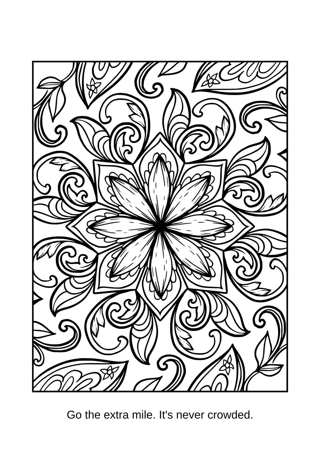 Inspirational Mandalas Colouring Pages