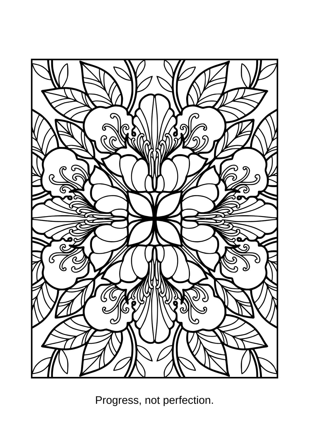 Inspirational Mandalas Colouring Pages