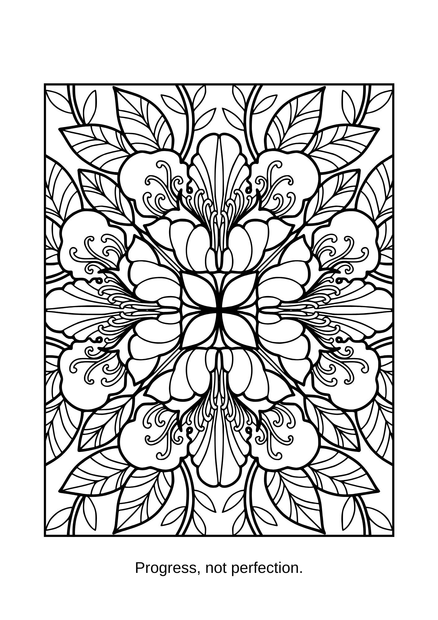Inspirational Mandalas Colouring Pages