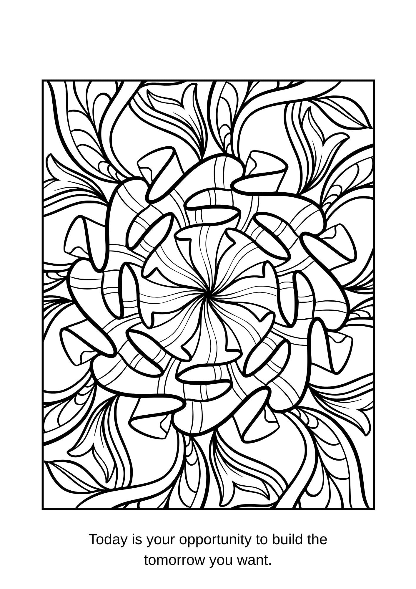 Inspirational Mandalas Colouring Pages
