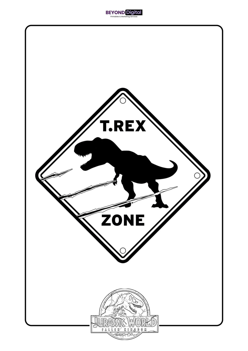 Jurassic World Coloring Pages