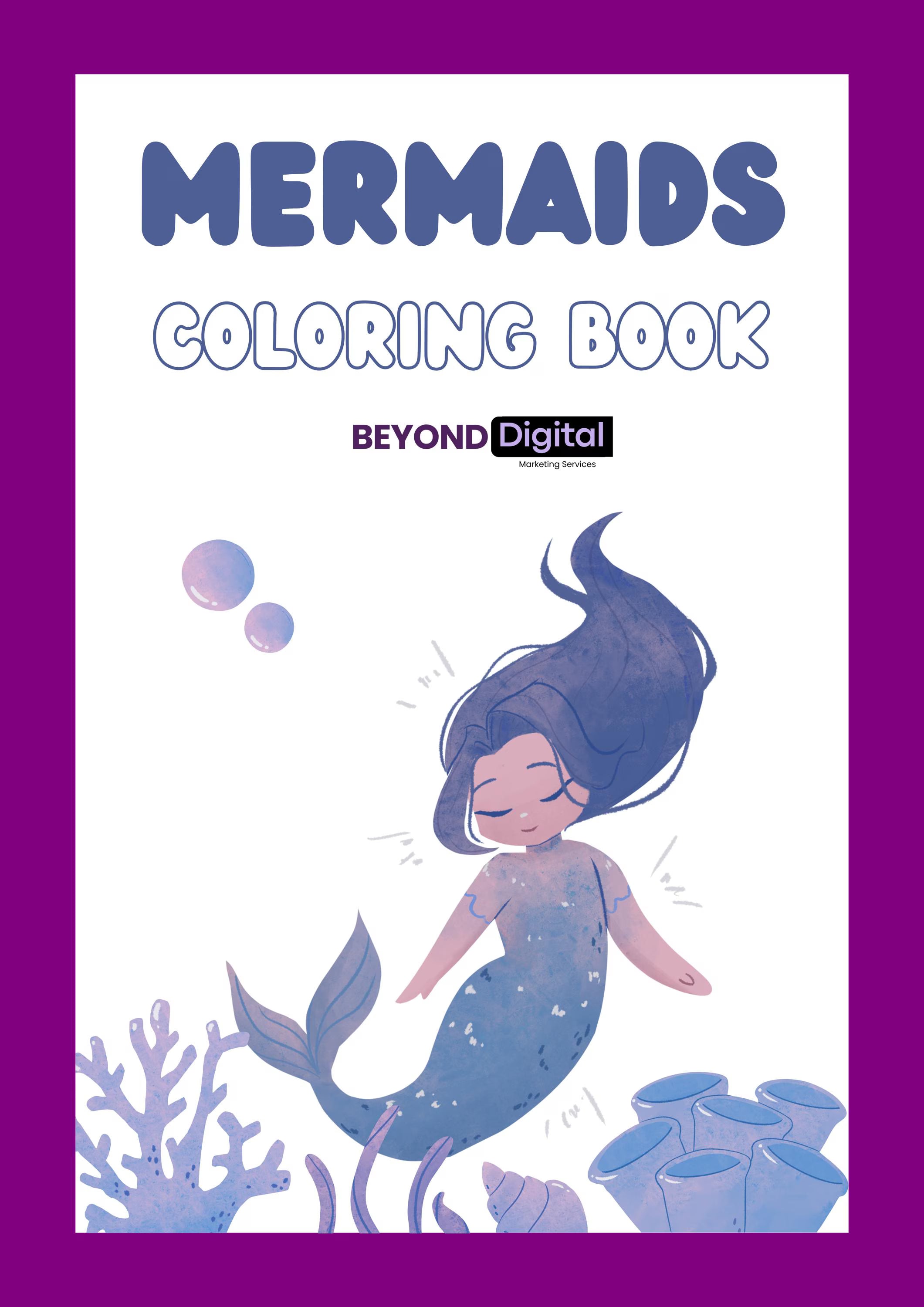Mermaids Colouring Pages