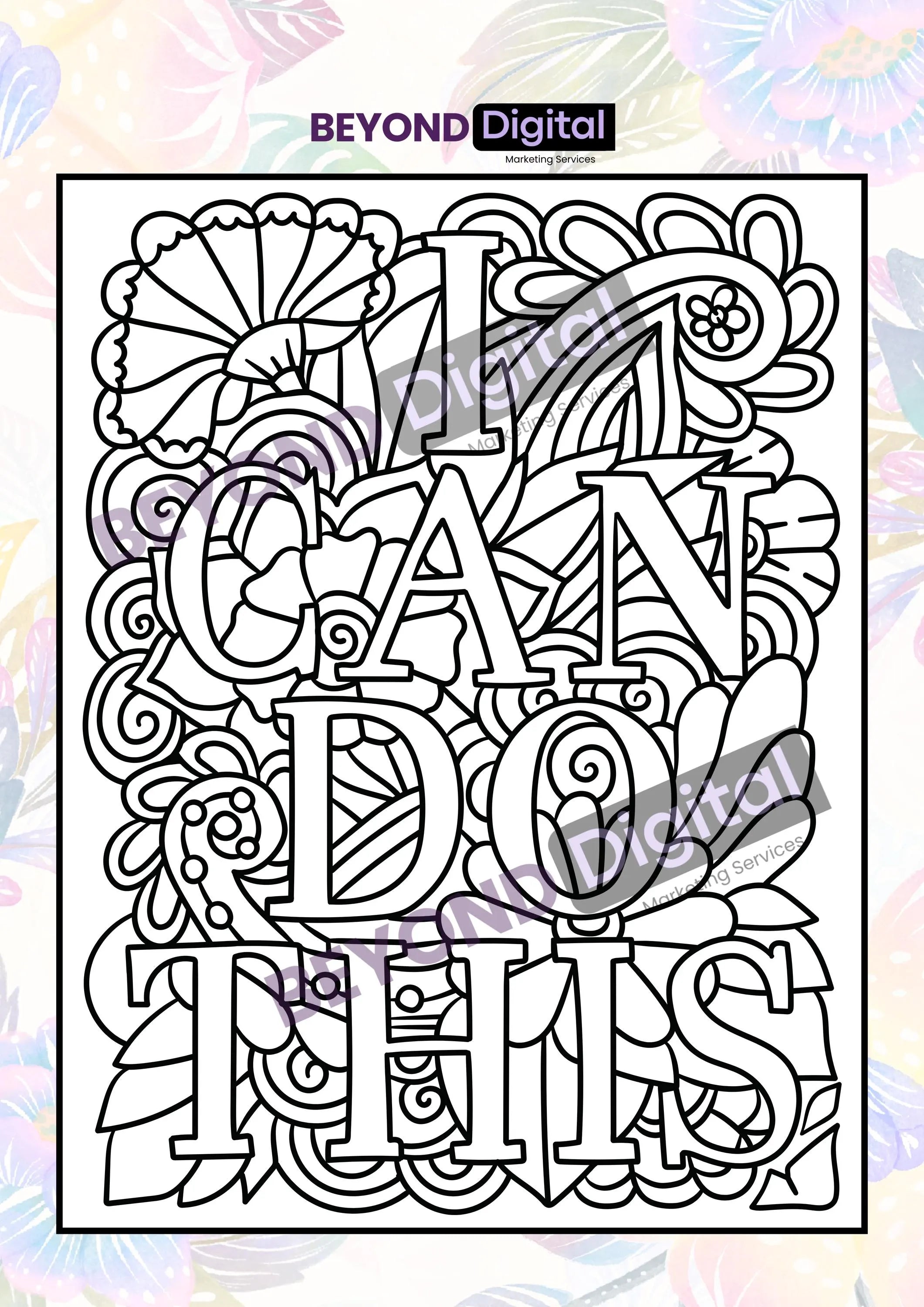 Colour your Motivation Pages