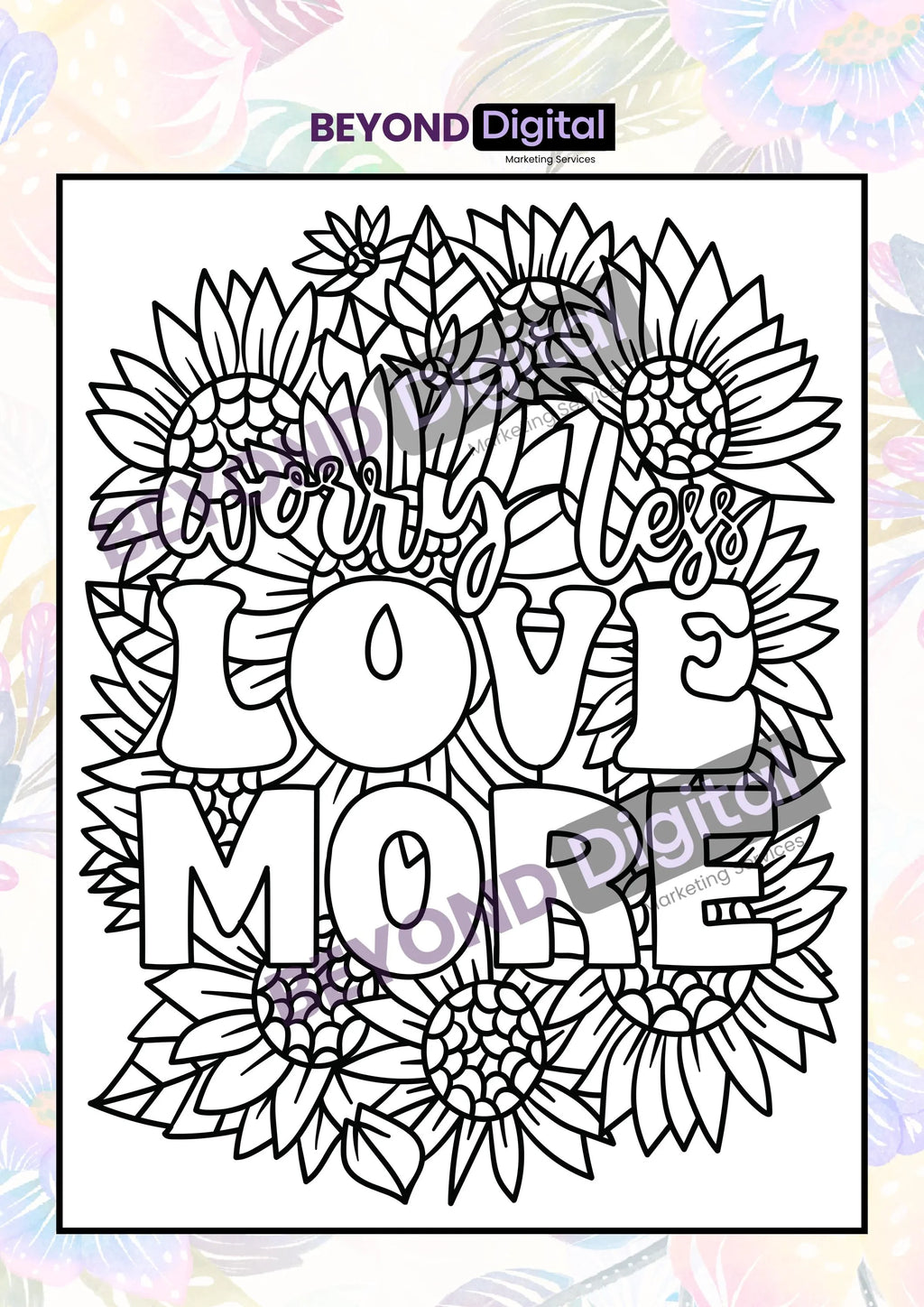 Colour your Motivation Pages