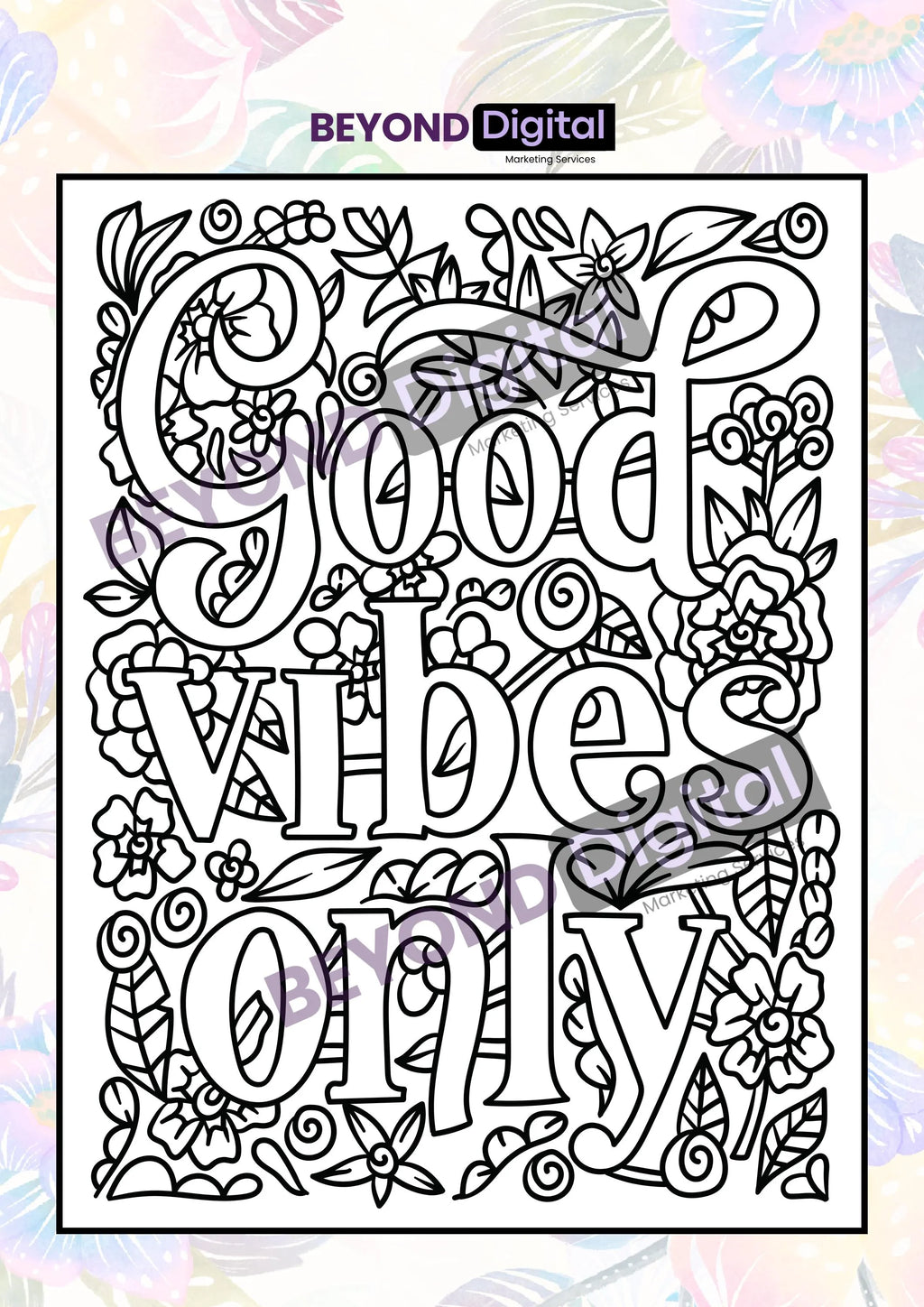 Colour your Motivation Pages
