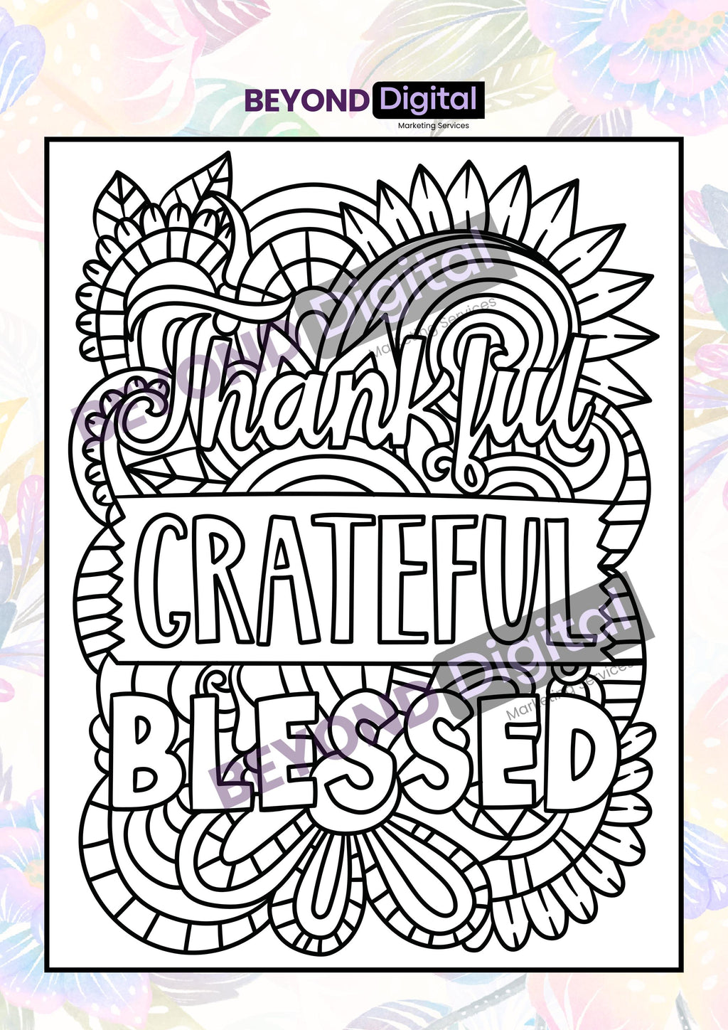 Colour your Motivation Pages