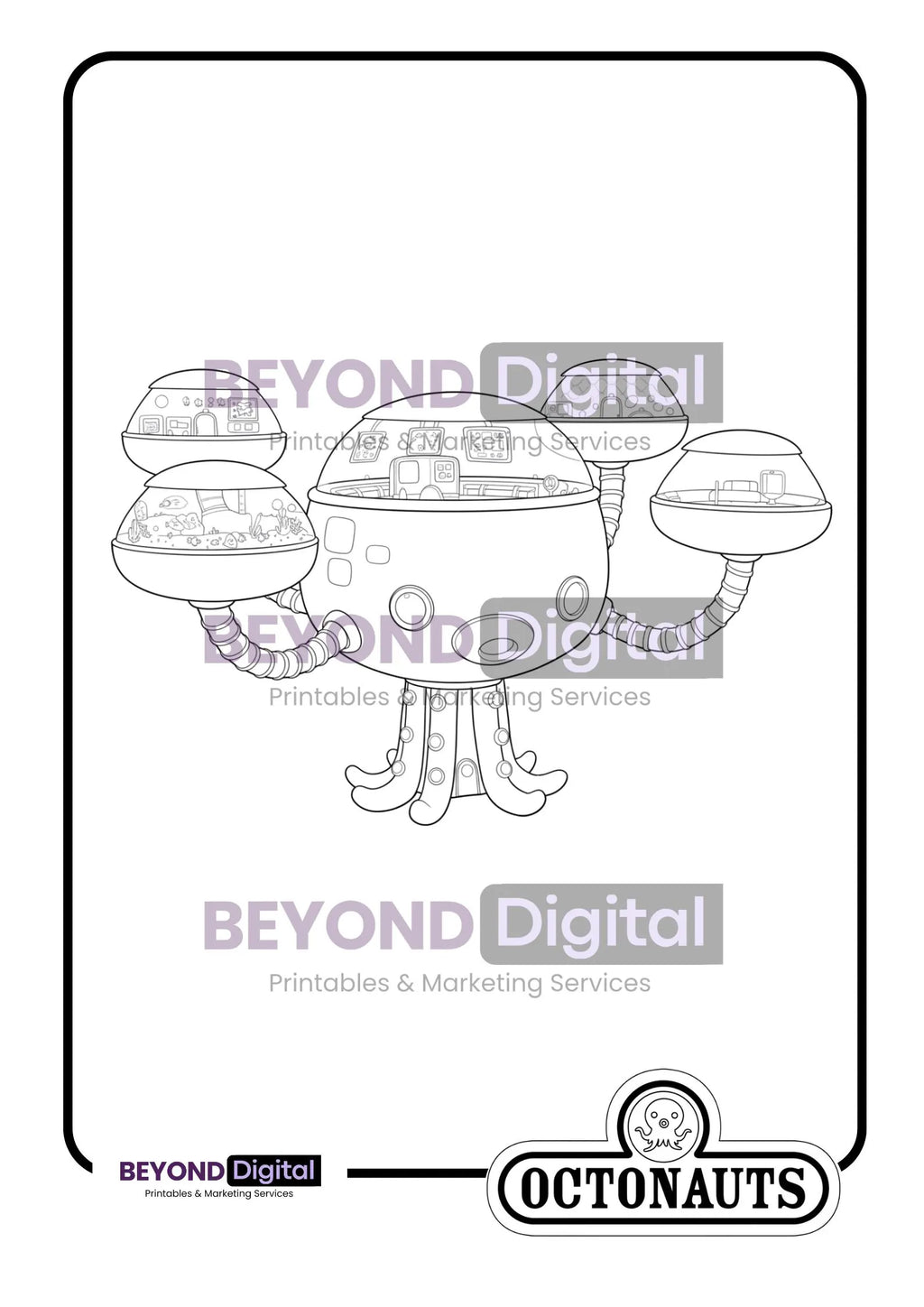 Octonauts Colouring Pages