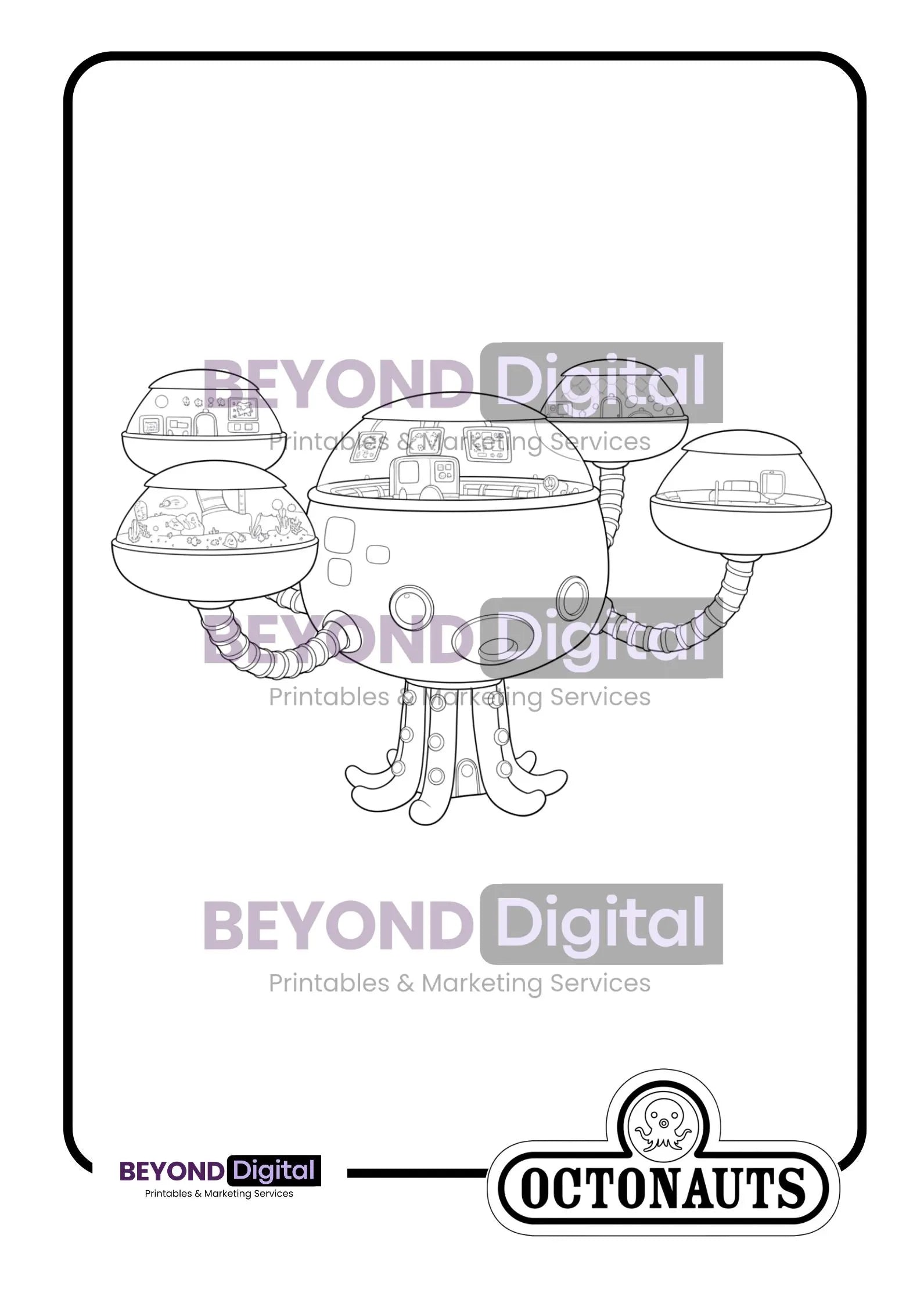 Octonauts Colouring Pages