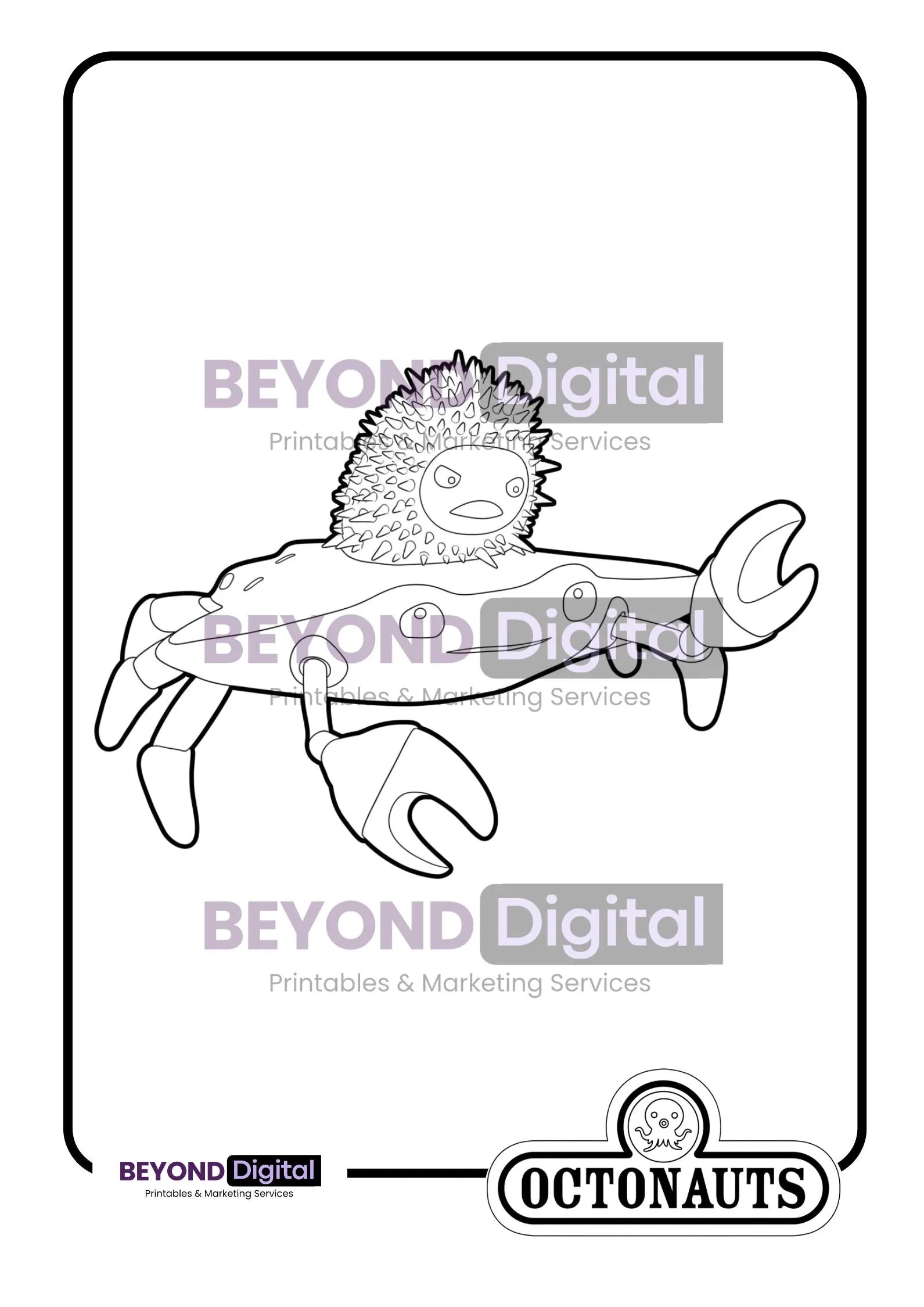 Octonauts Colouring Pages