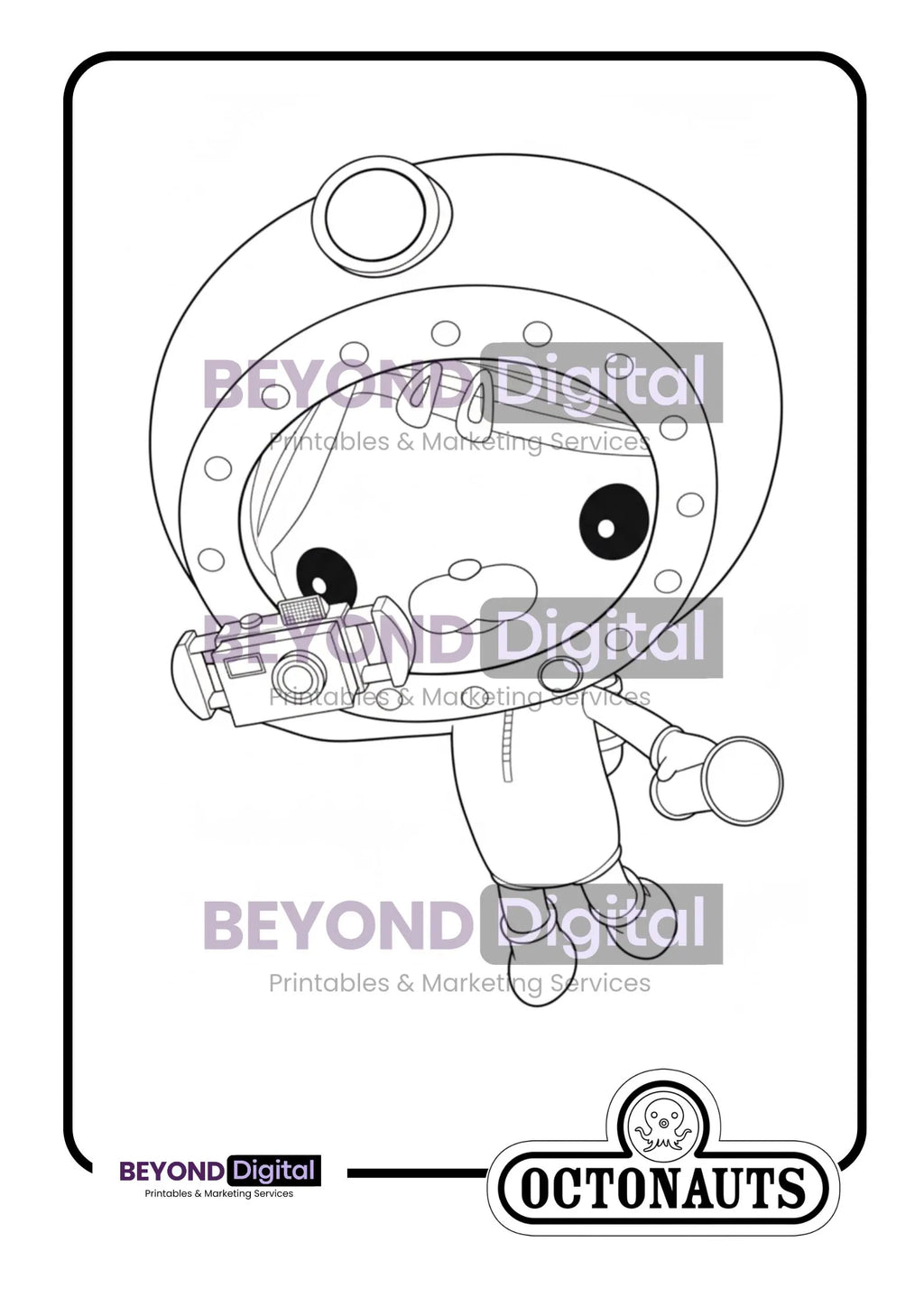 Octonauts Colouring Pages