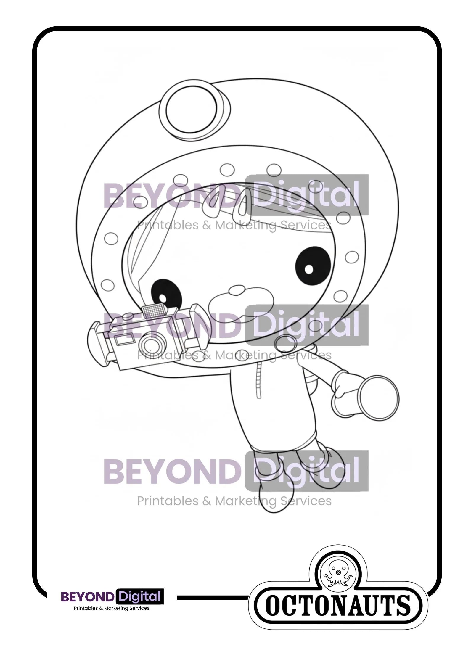 Octonauts Colouring Pages