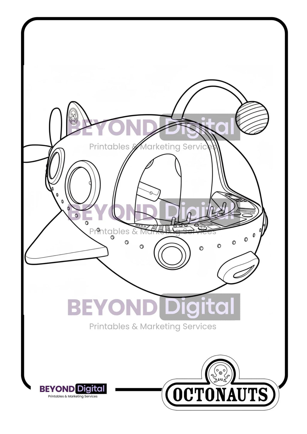 Octonauts Colouring Pages