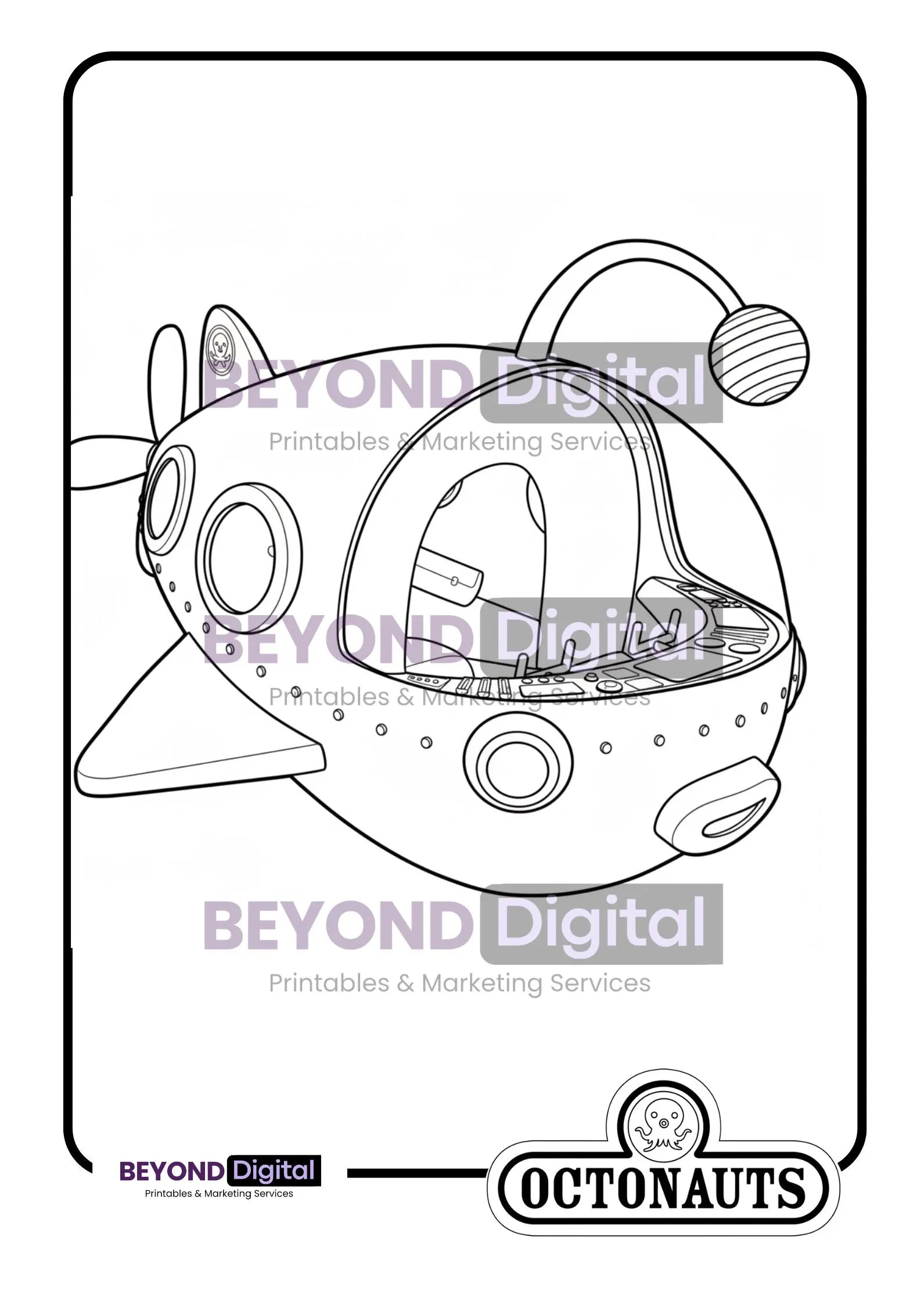 Octonauts Colouring Pages