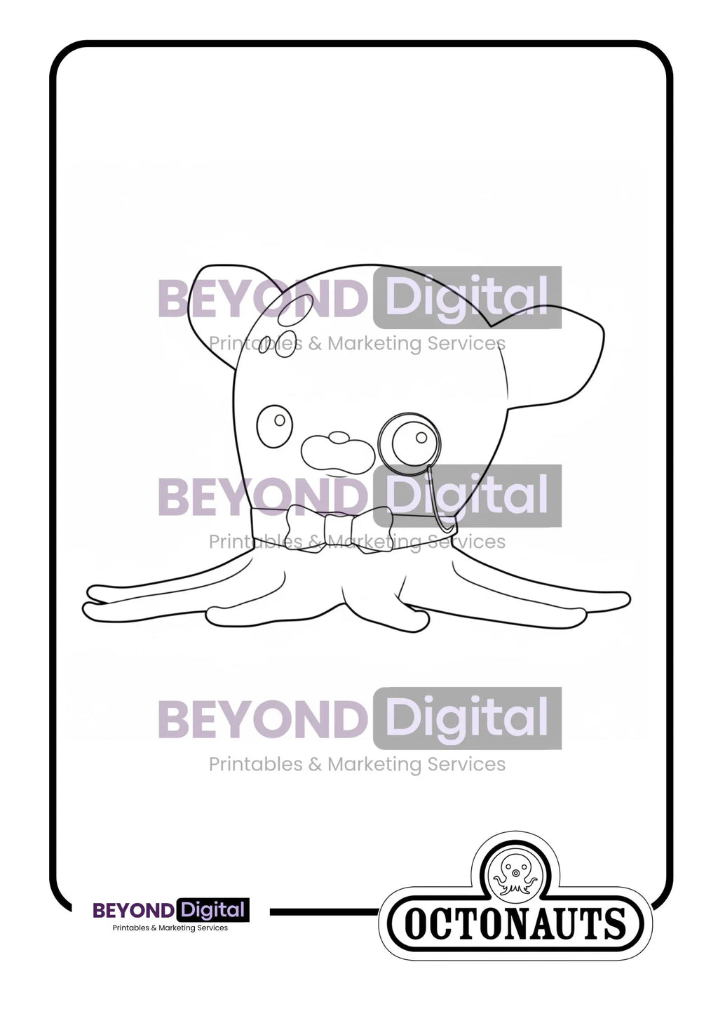 Octonauts Colouring Pages