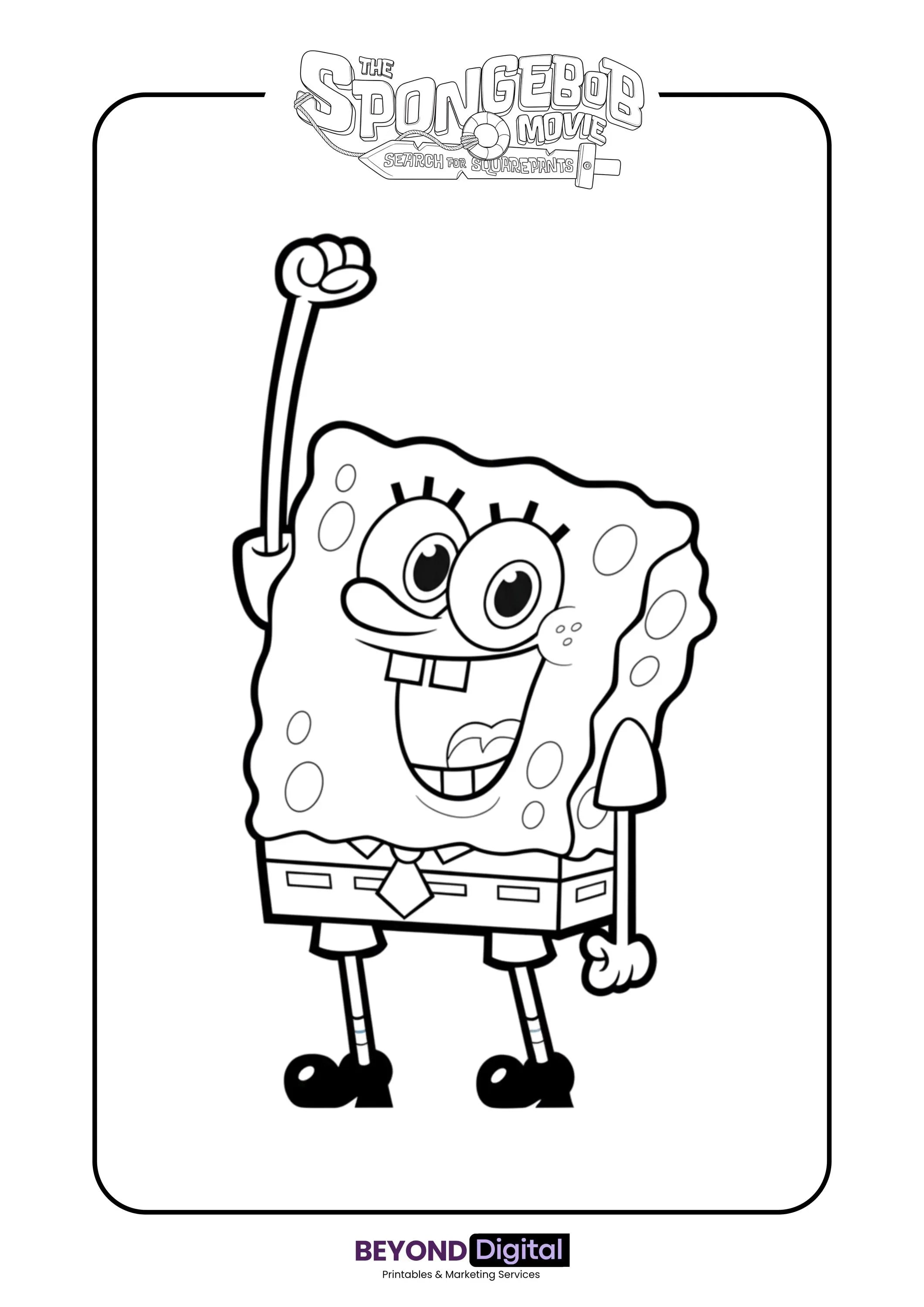 Spongebob Squarepants The Movie Coloring pages