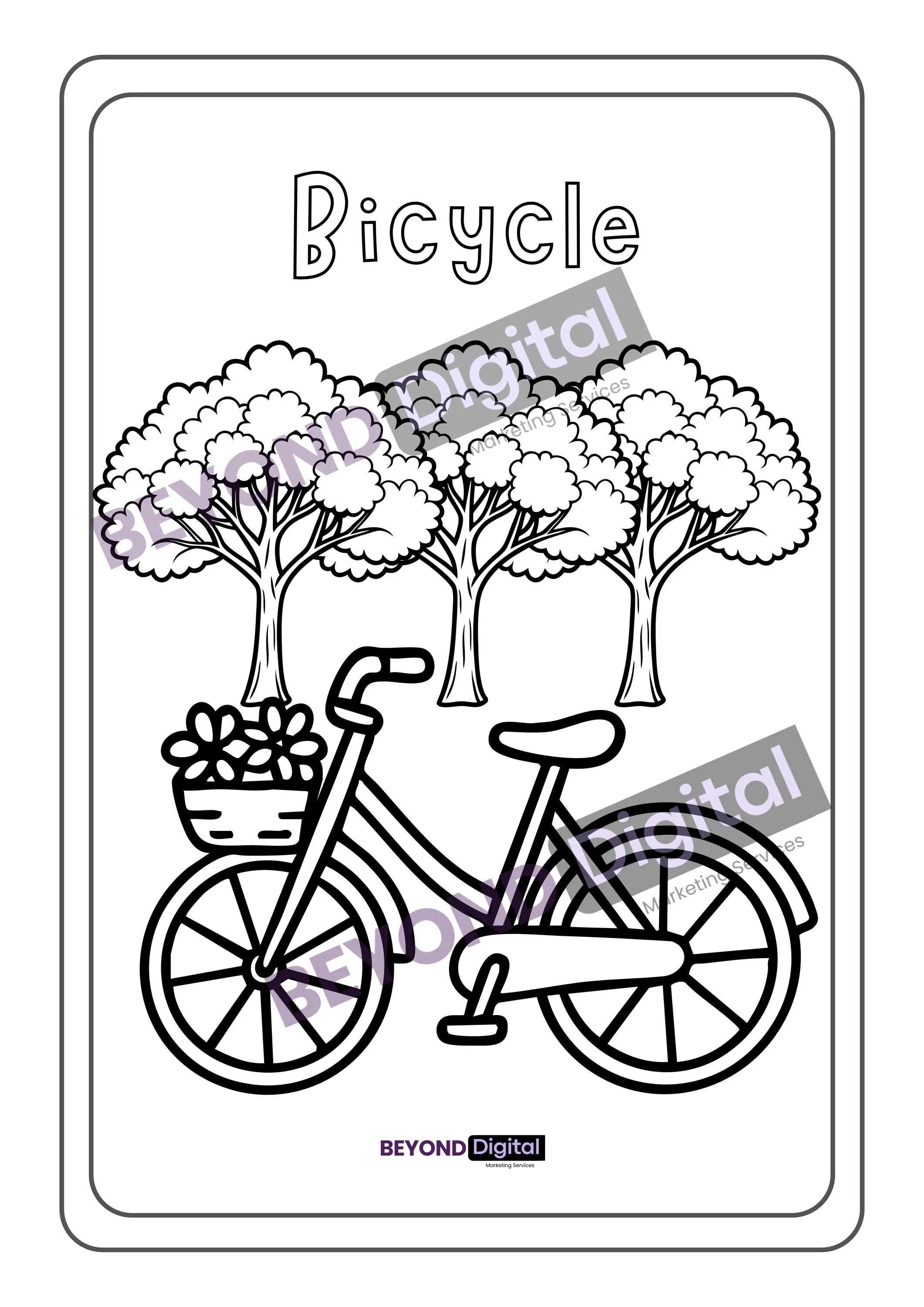 Vehicles Colouring Pages