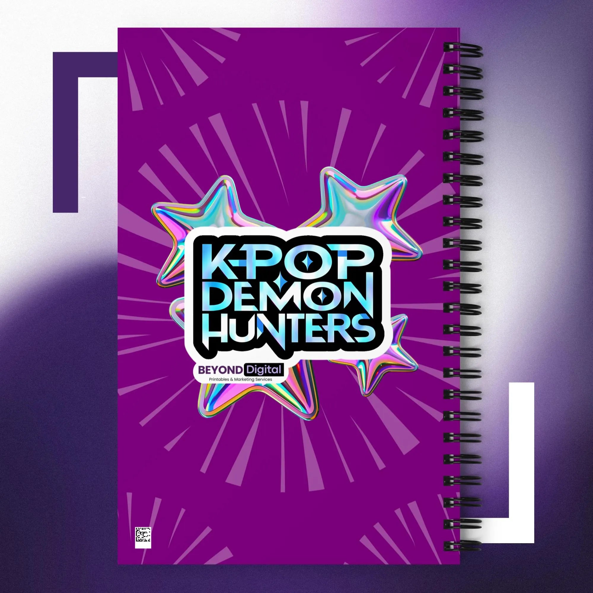 K-pop Demon Hunters Takedown Spiral Notebook